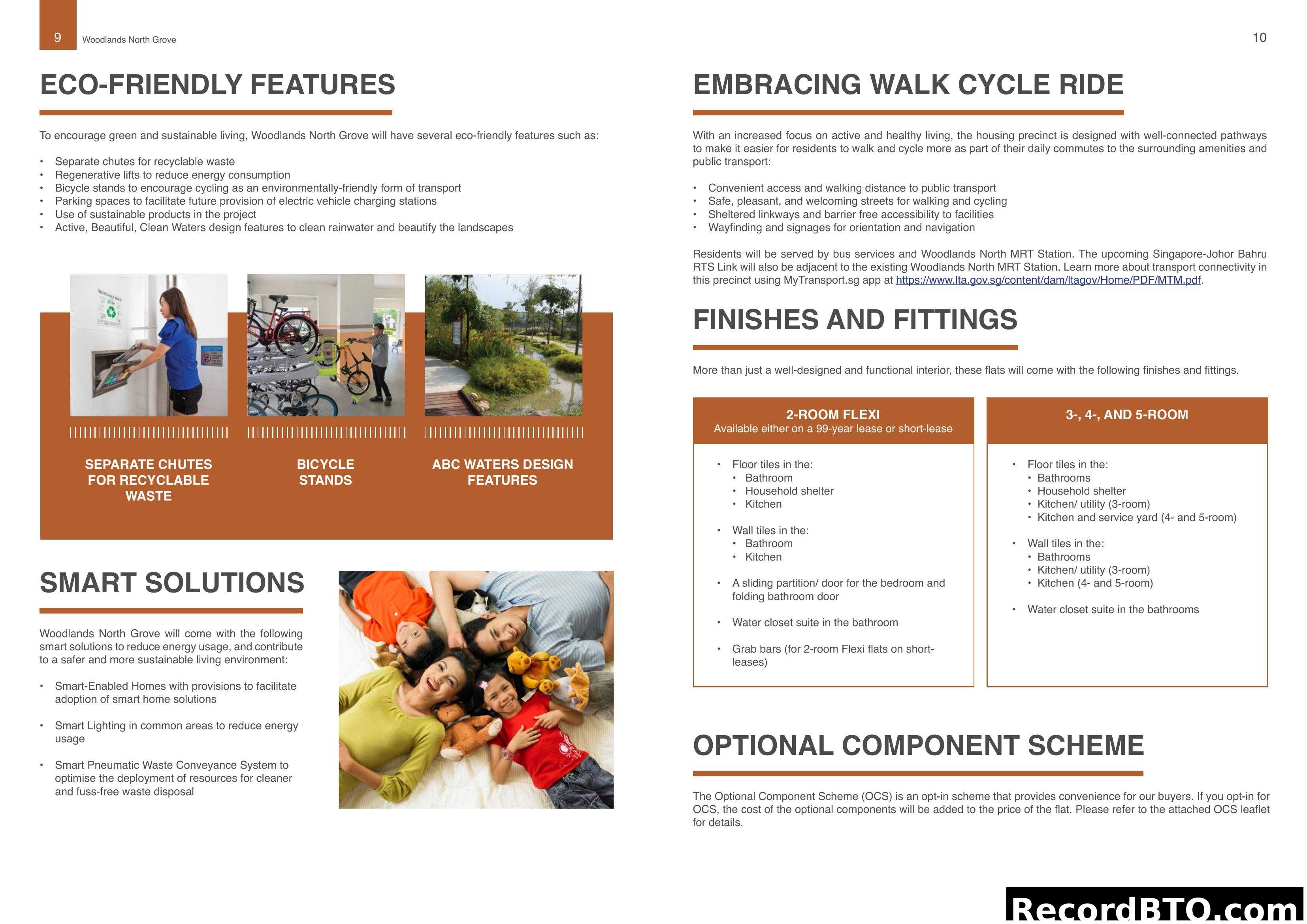 Woodlands North Grove Features & Specifications