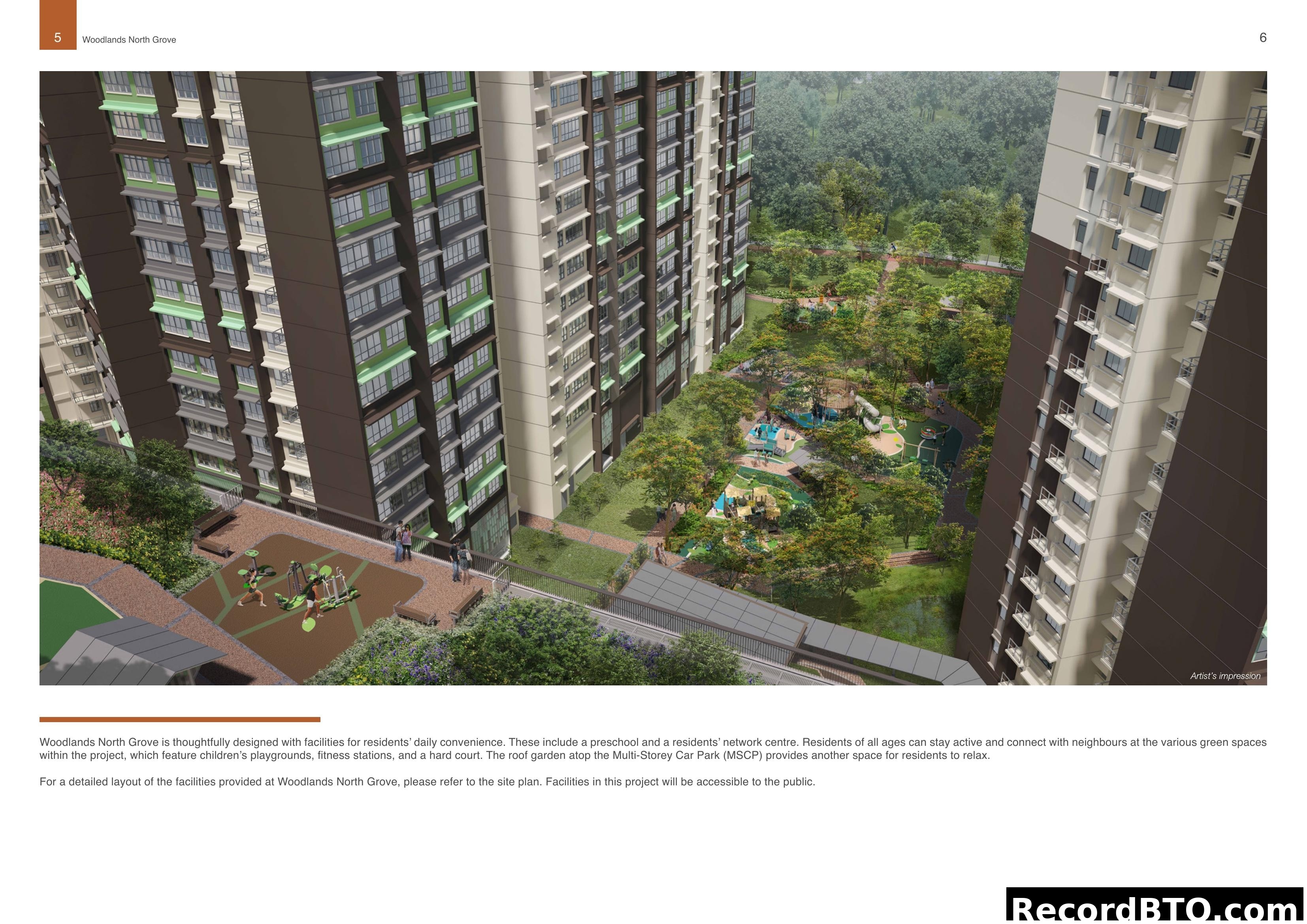 Woodlands North Grove Project Impression