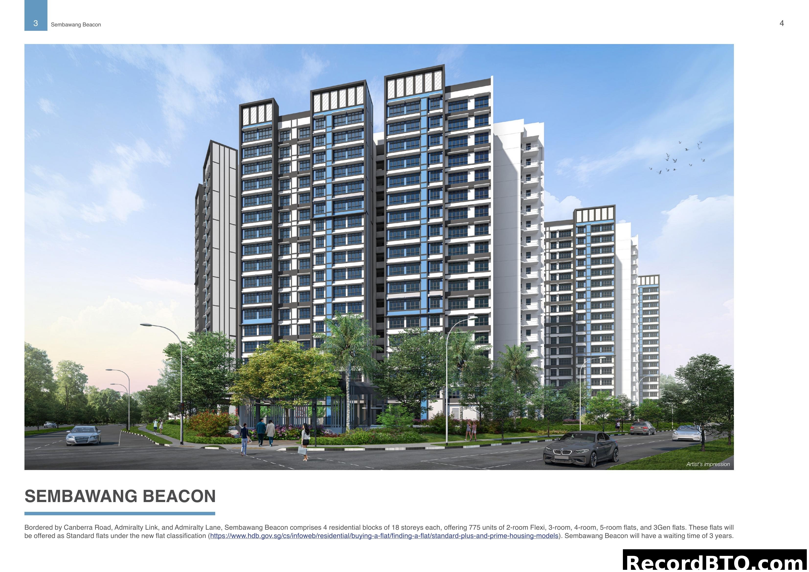 Sembawang Beacon Artist's Impression