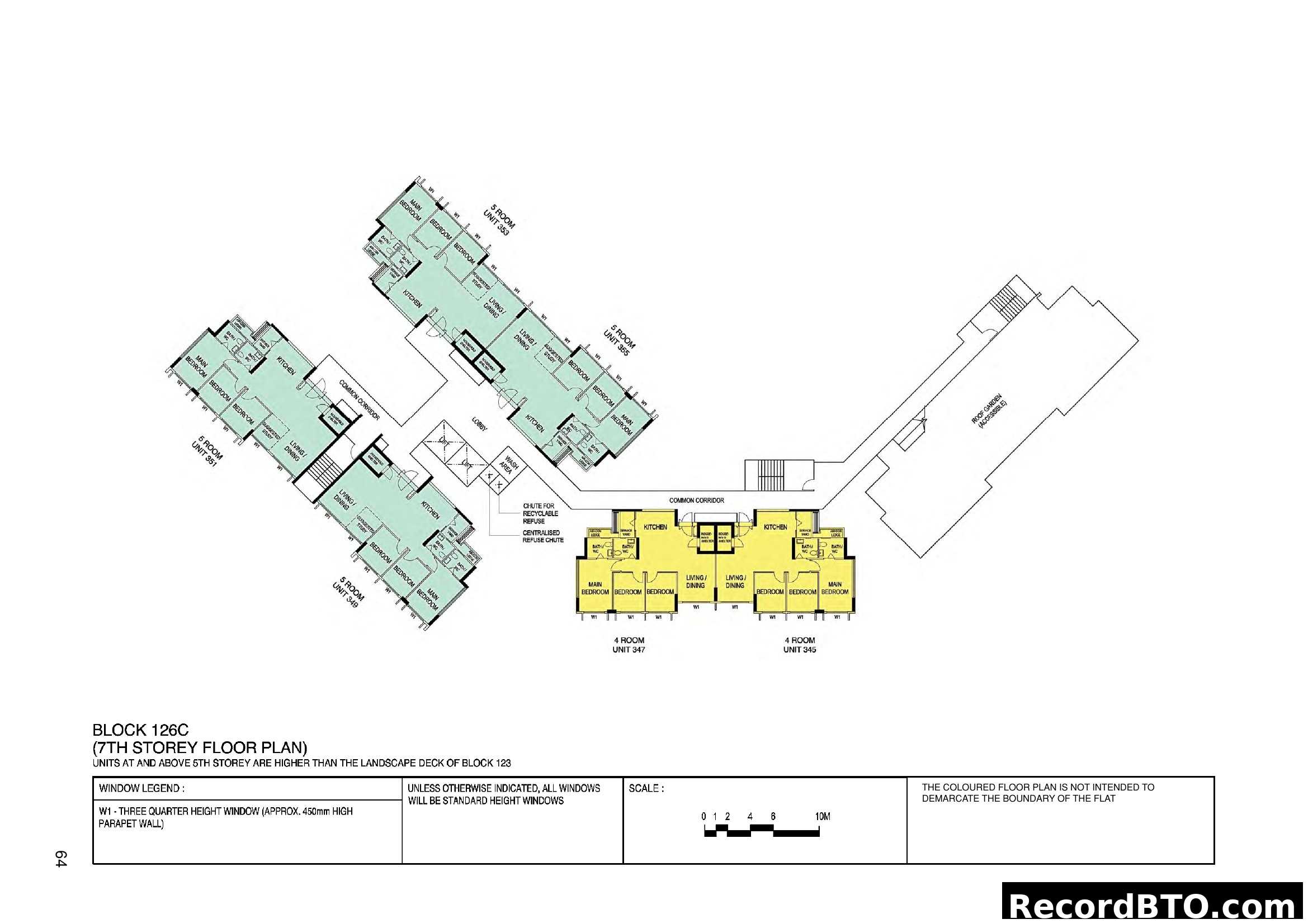 Block 126C 7th Storey Floor Plan