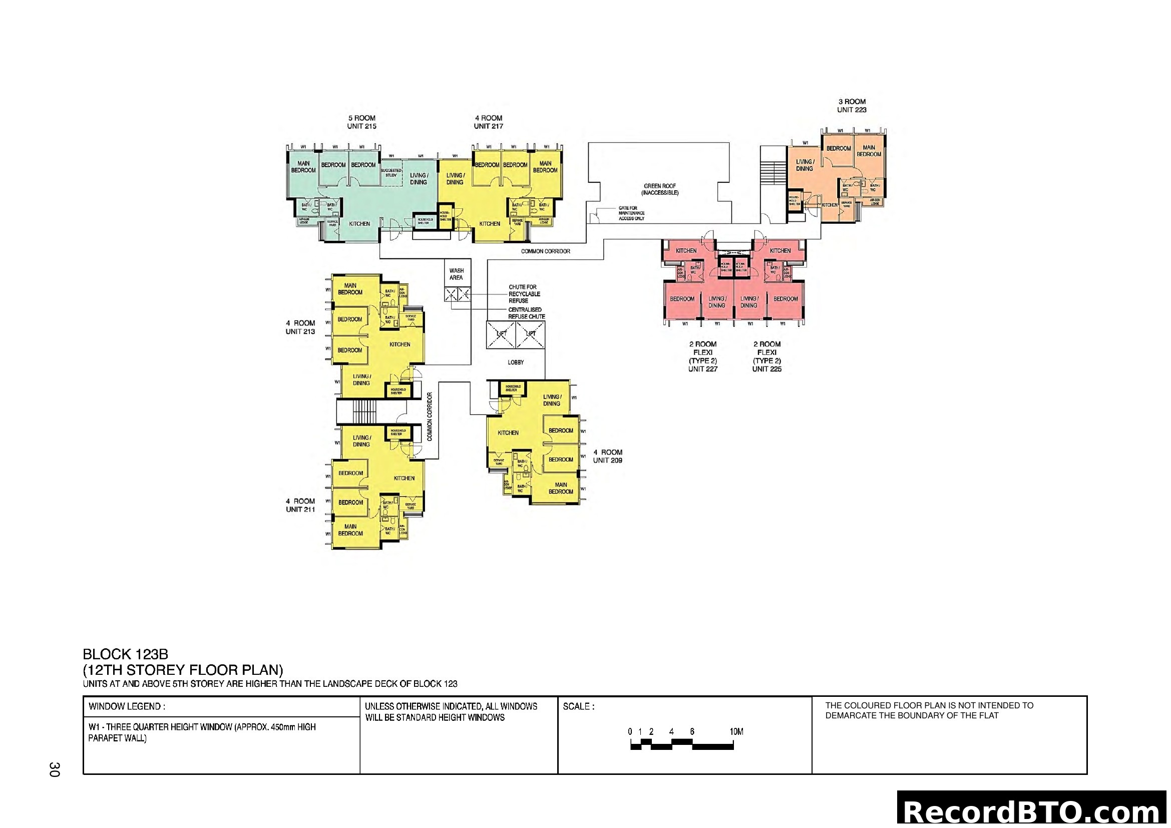 Block 123B (12th Storey Floor Plan)