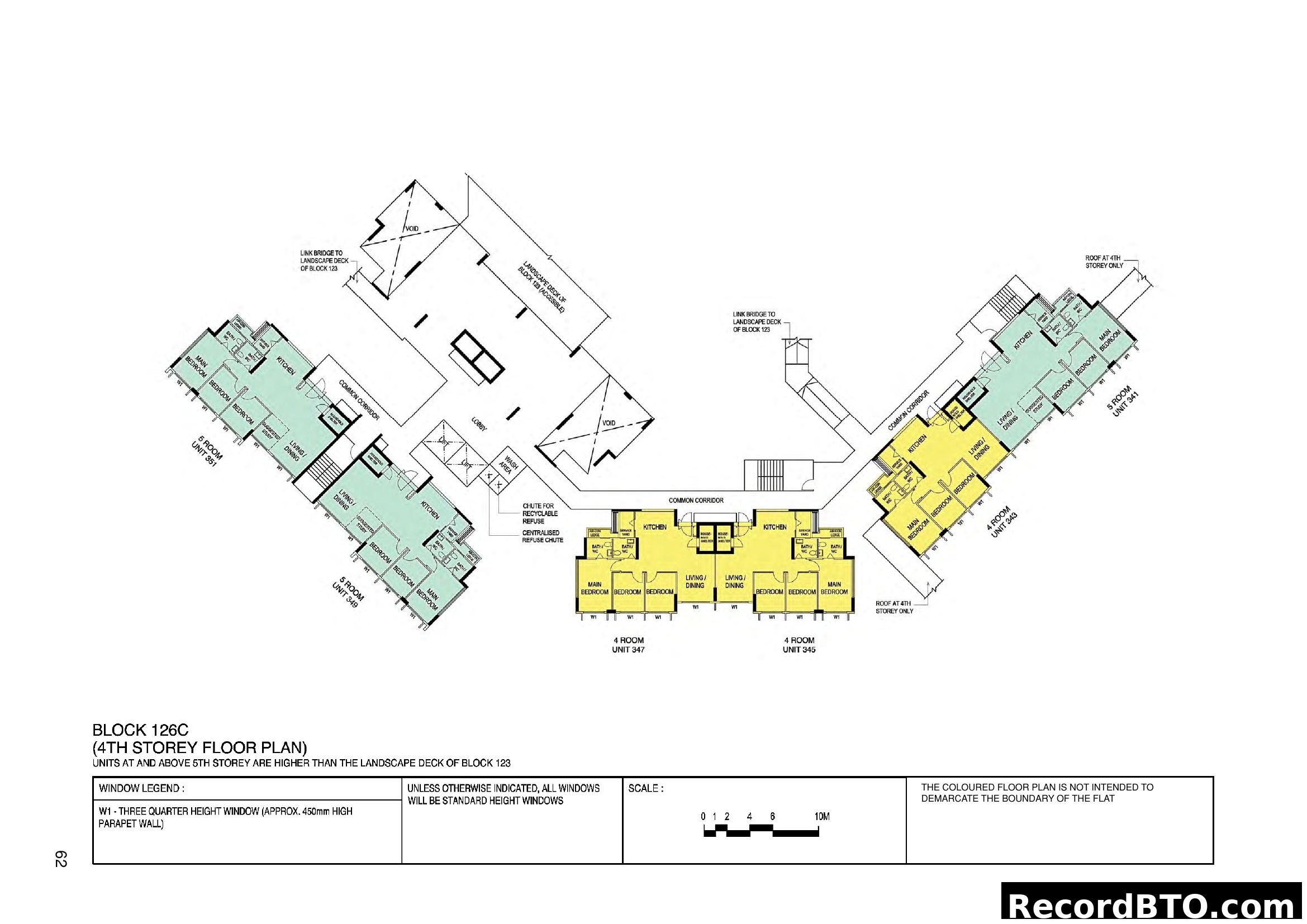 Block 126C 4th Storey Floor Plan