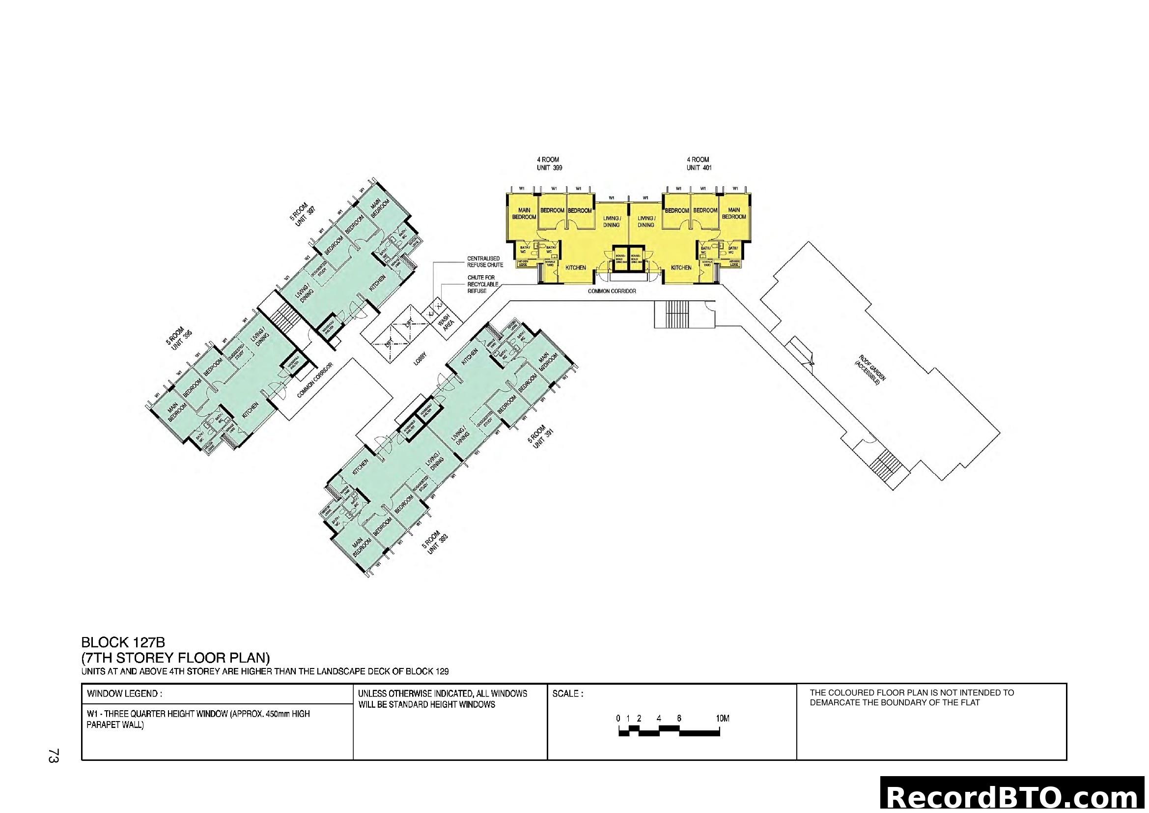 Block 127B - 7th Storey Floor Plan