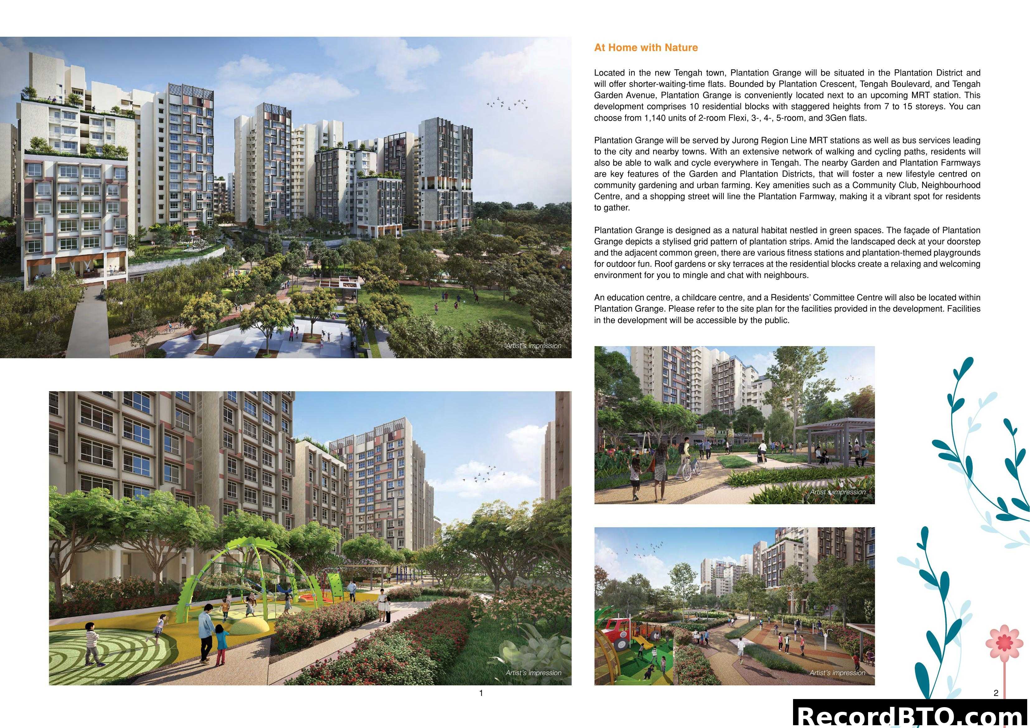 Plantation Grange: At Home with Nature Artist's Impression