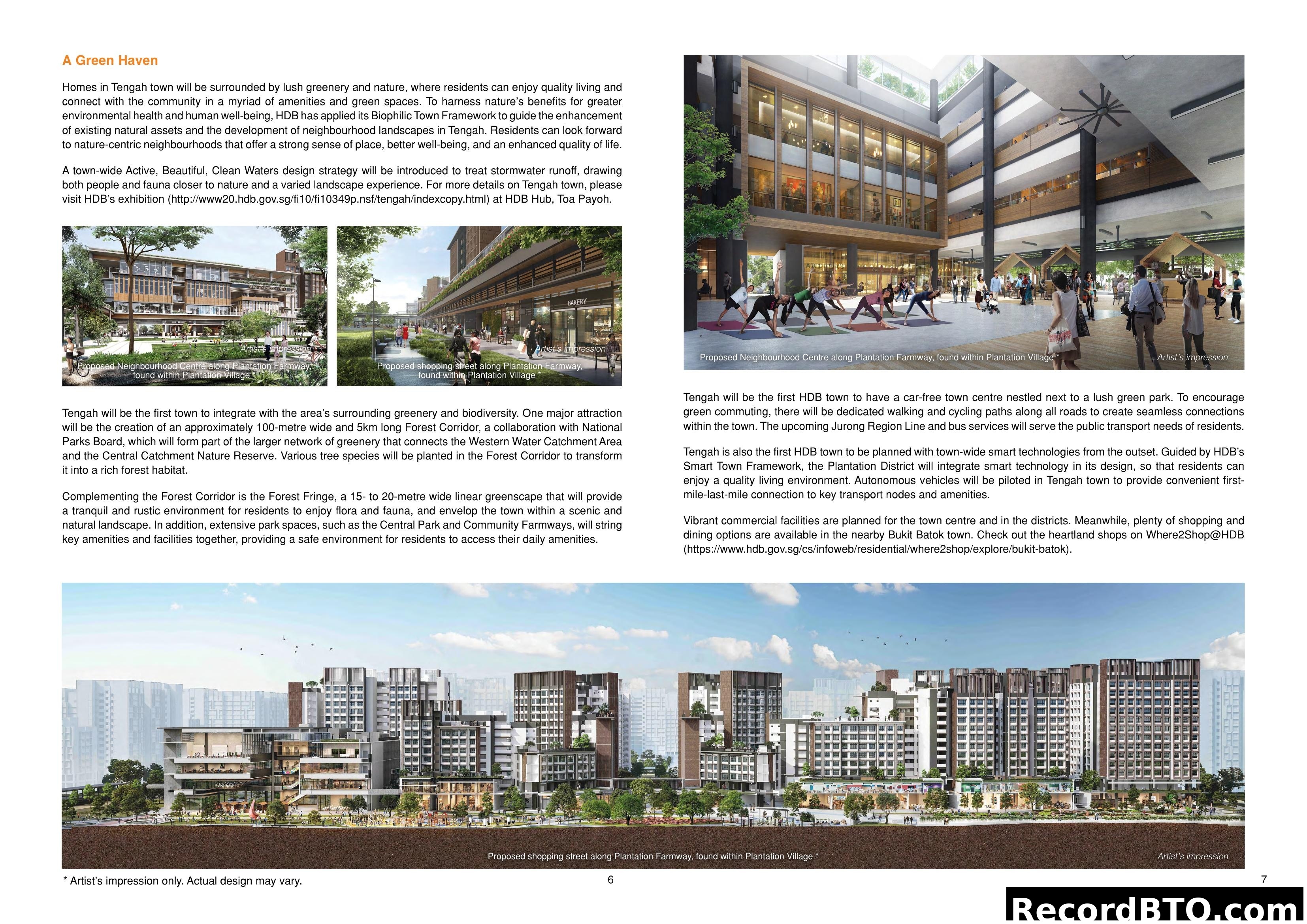 A Green Haven in Tengah Town