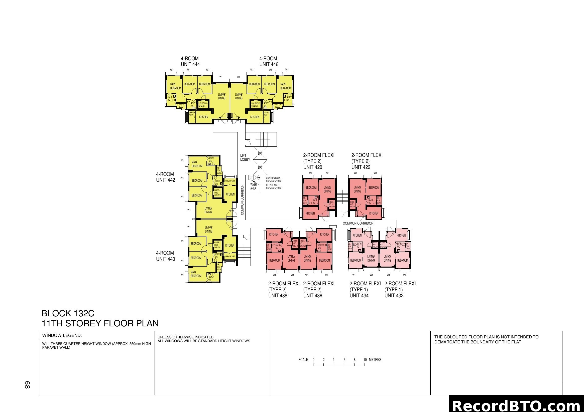 Block 132C 11th Storey Floor Plan