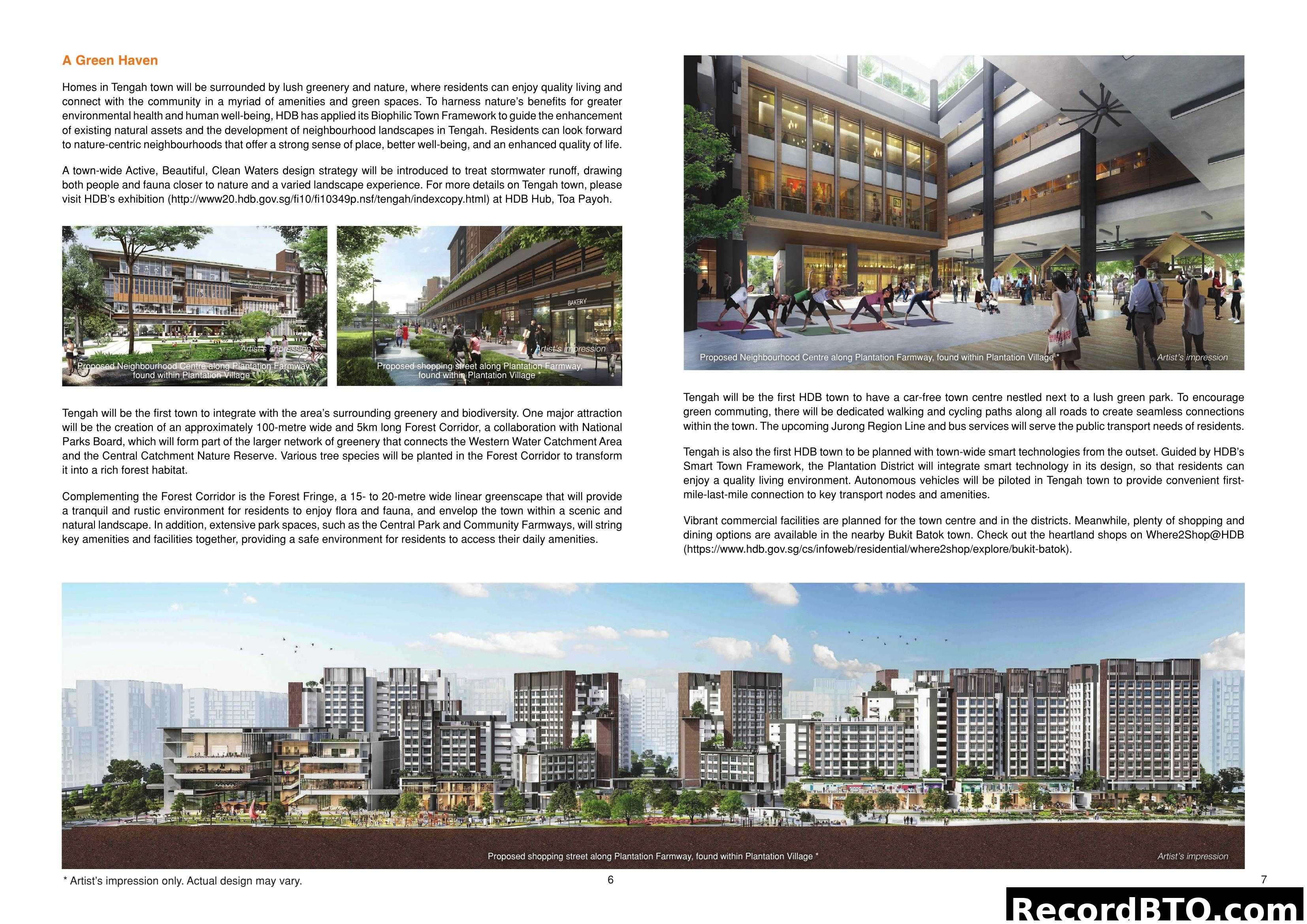 A Green Haven - Tengah Town's Green & Smart Design