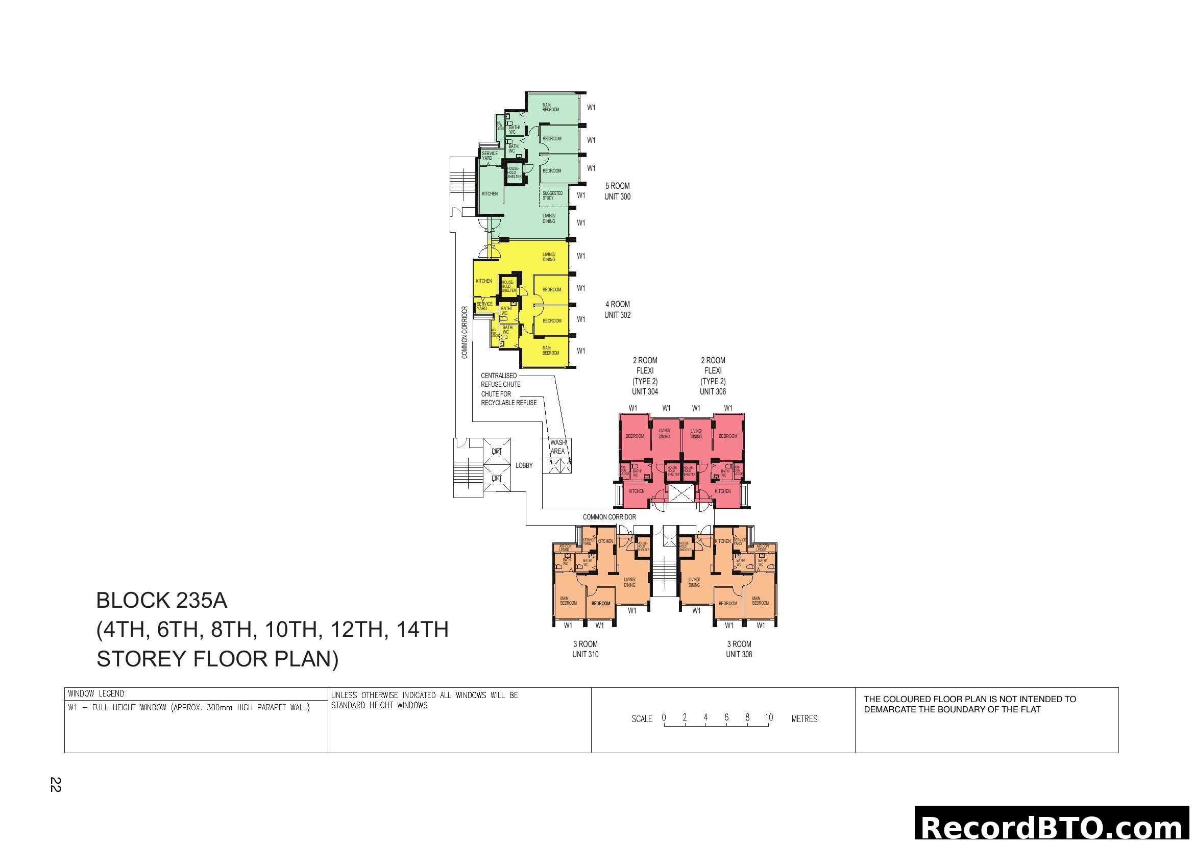 Block 235A (4th, 6th, 8th, 10th, 12th, 14th Storey FP)