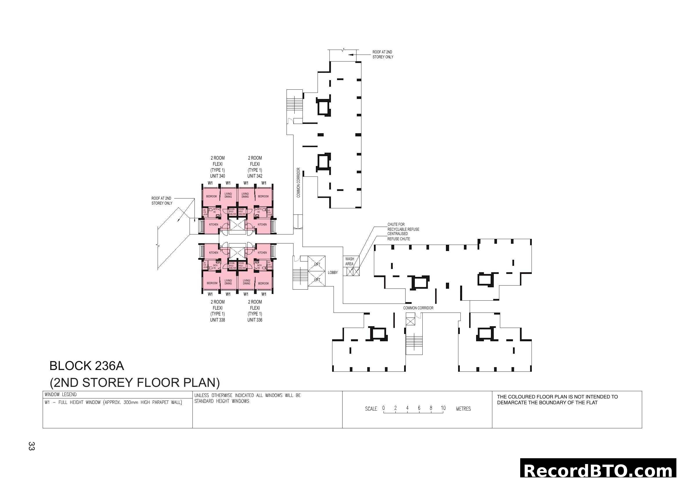 Block 236A, 2nd Storey Floor Plan