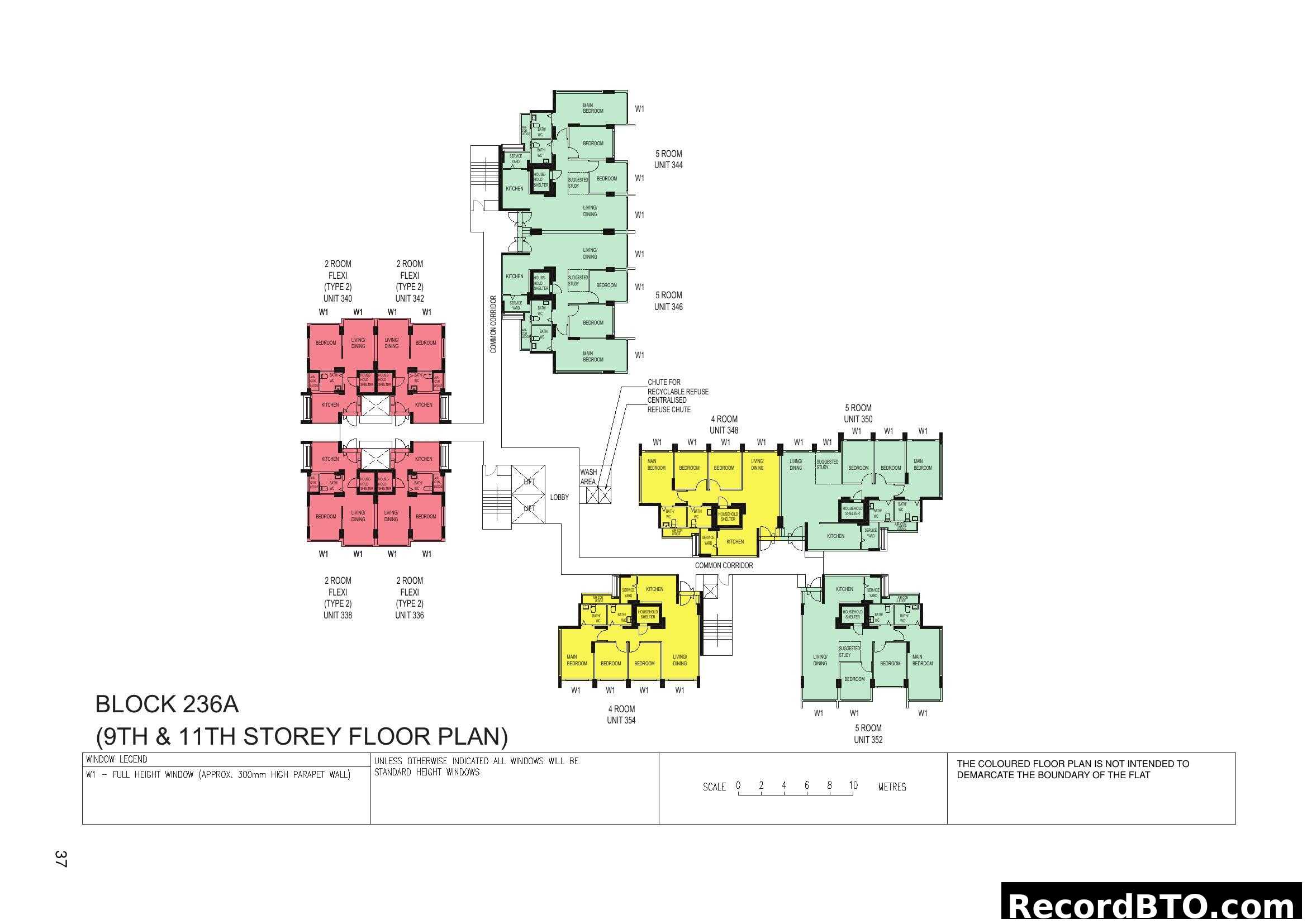 Block 236A (9th & 11th Storey Floor Plan)