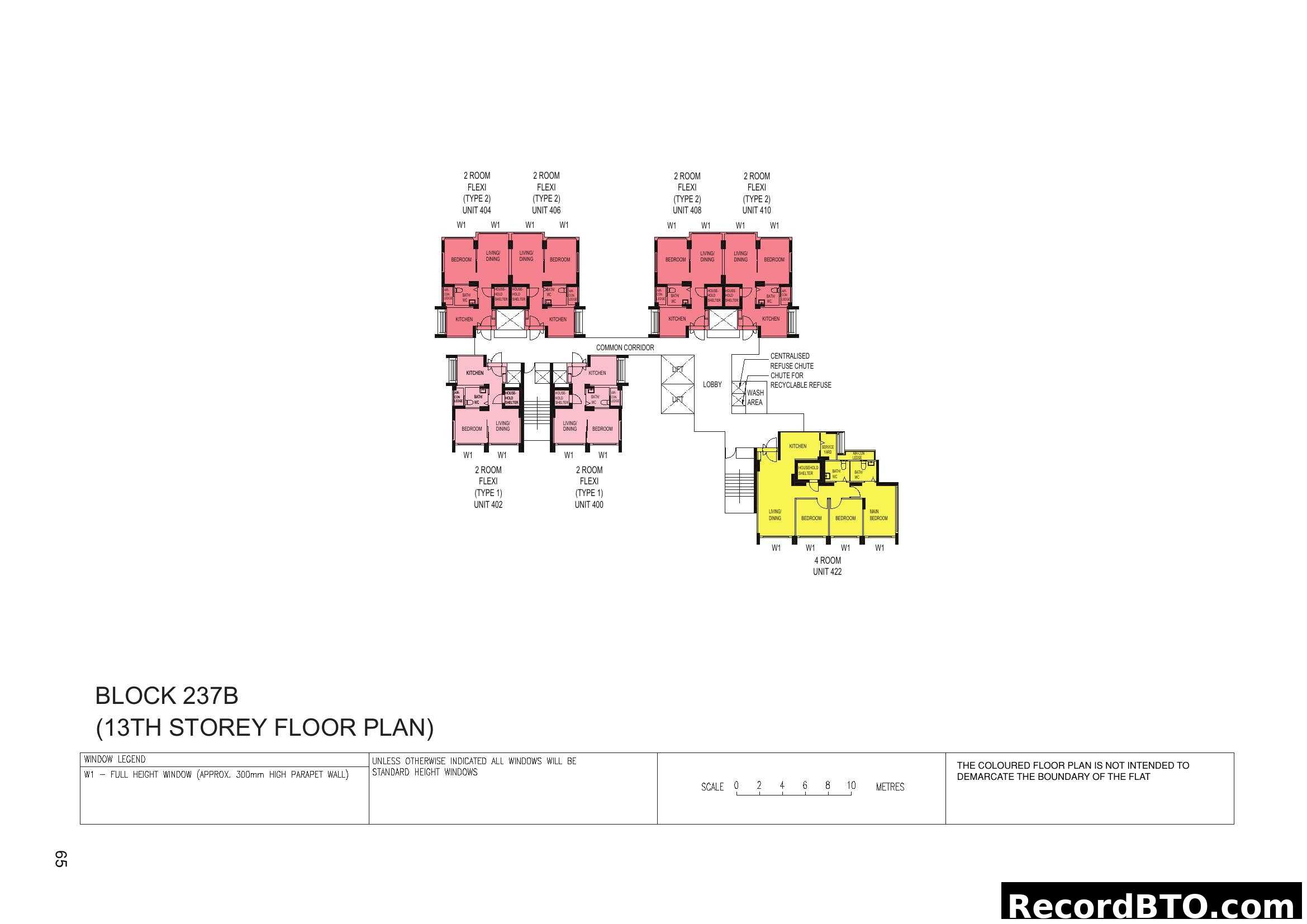 Block 237B (13th Storey Floor Plan)