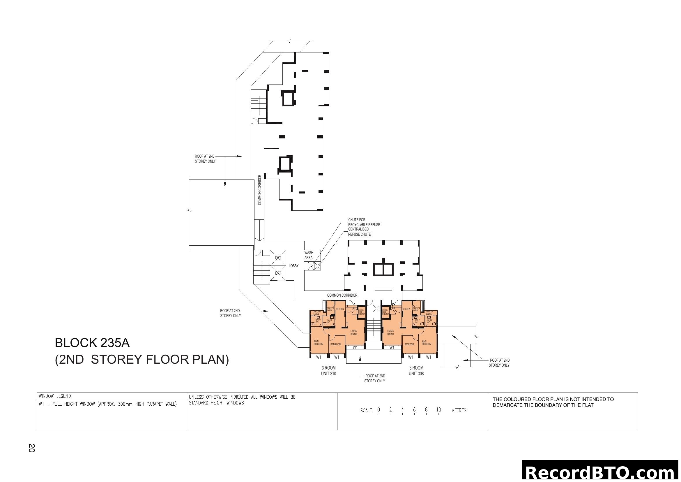 Block 235A (2nd Storey Floor Plan)