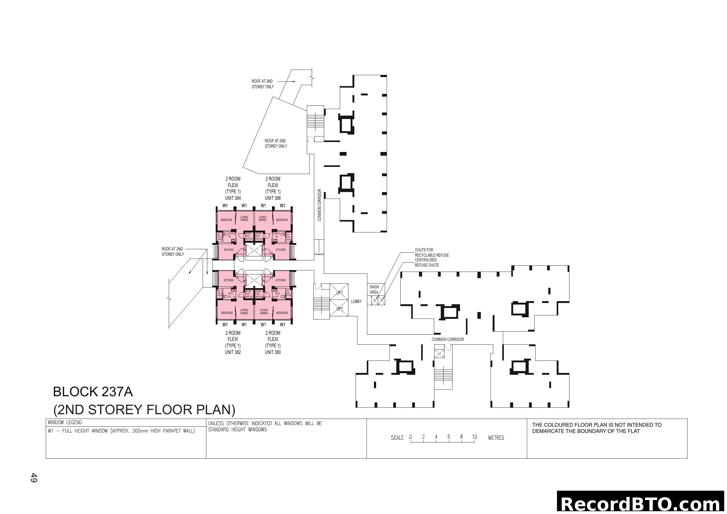 Block 237A (2nd Storey Floor Plan)