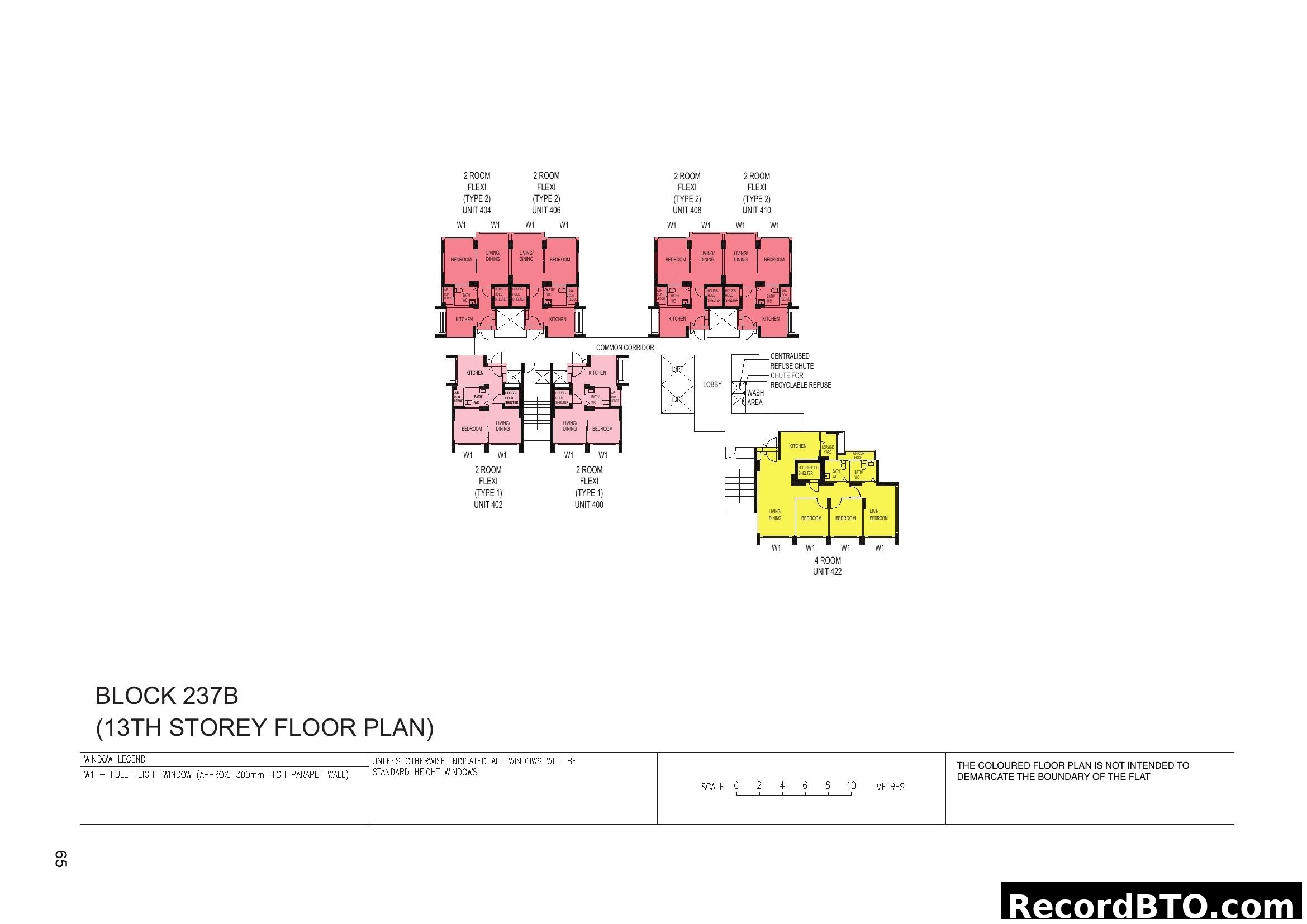Block 237B (13th Storey Floor Plan)
