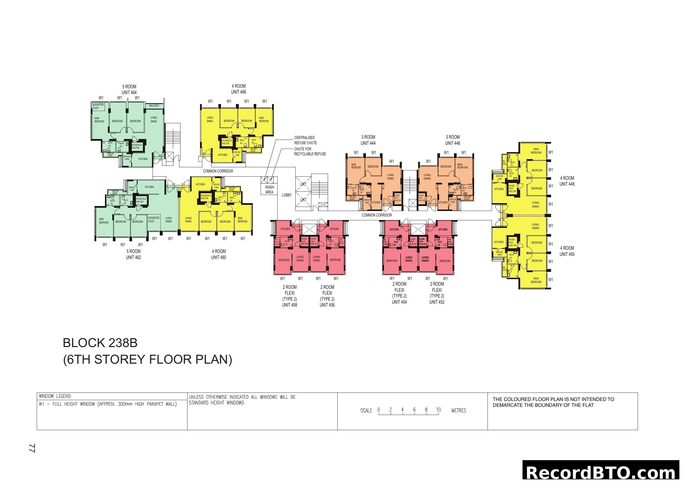 Block 238B (6th Storey Floor Plan)