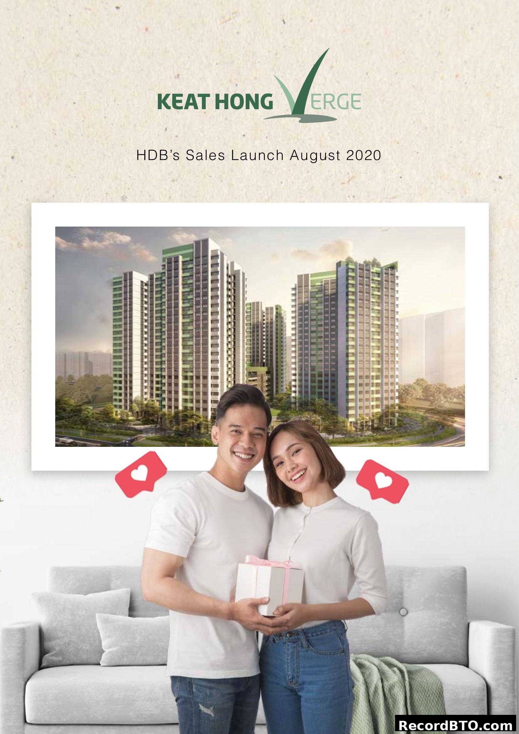 Keat Hong Verge - HDB Sales Launch August 2020