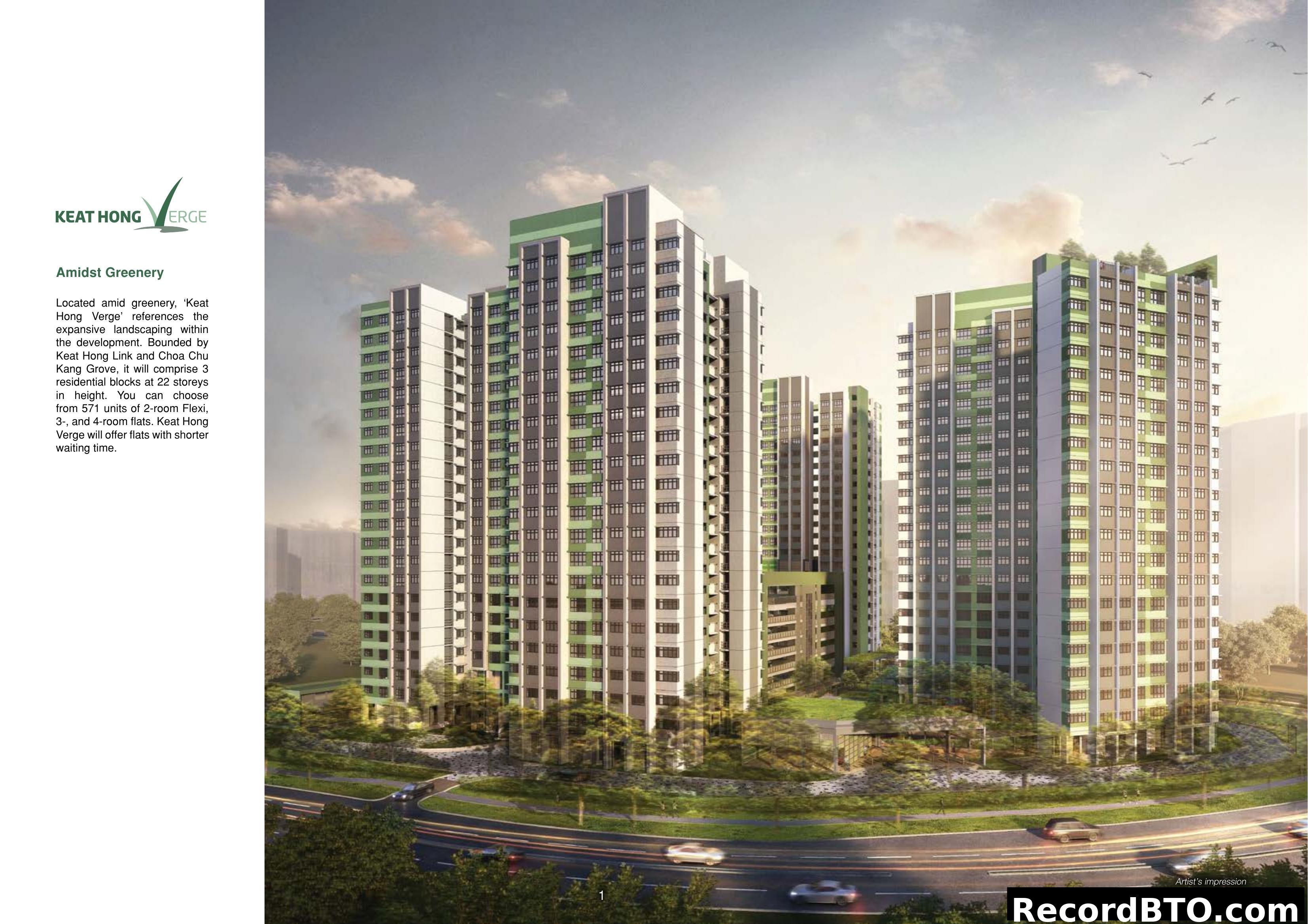 Keat Hong Verge - Amidst Greenery Artist's Impression