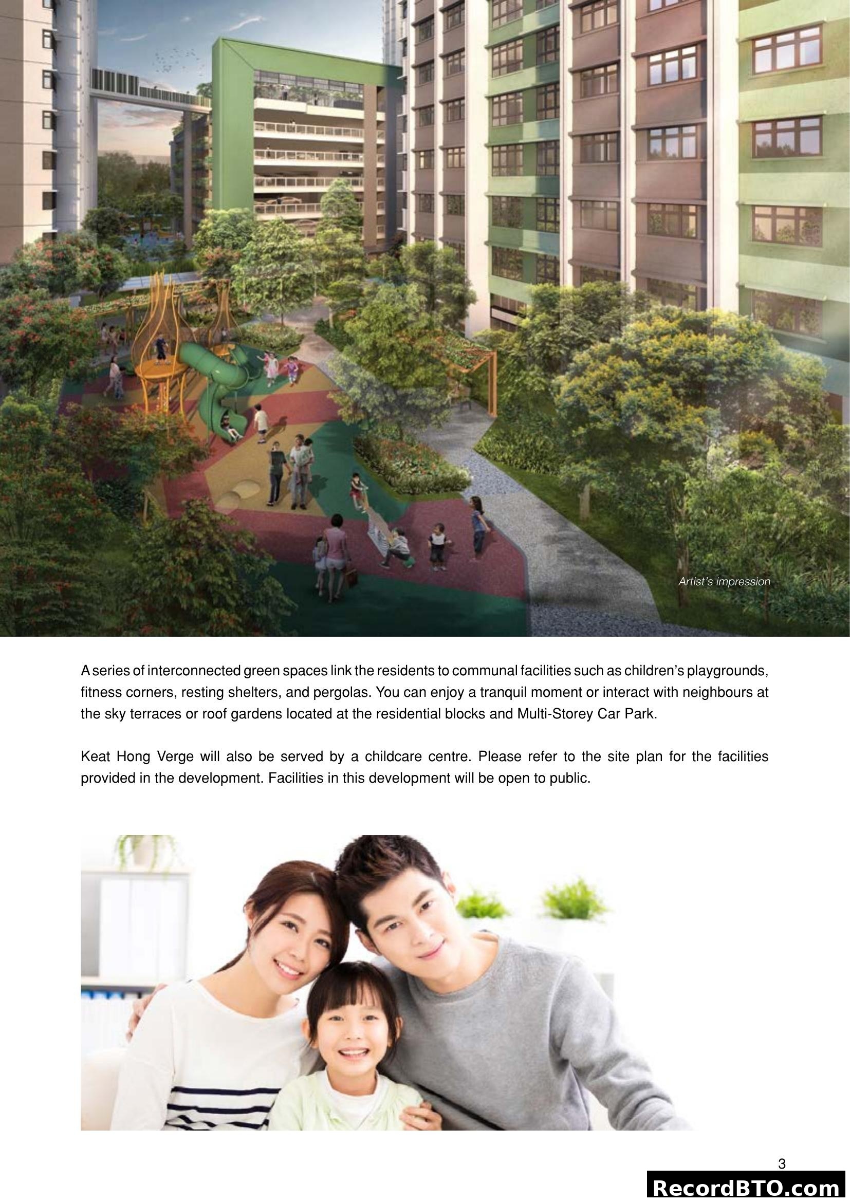 Keat Hong Verge Communal Spaces and Facilities