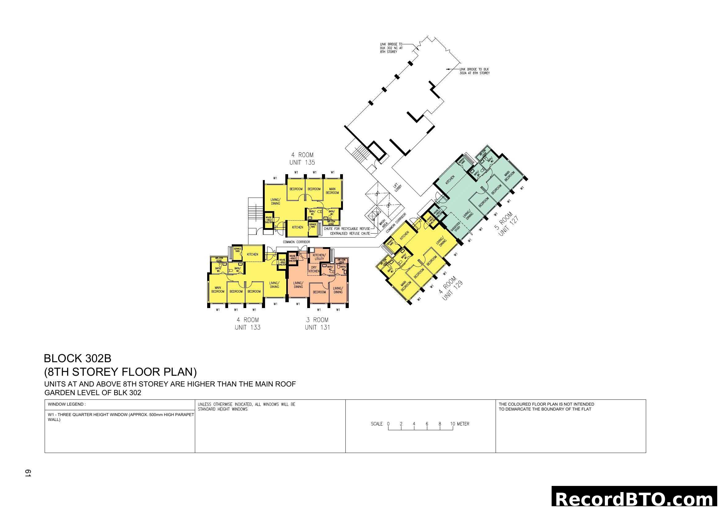 Block 302B (8th Storey Floor Plan)
