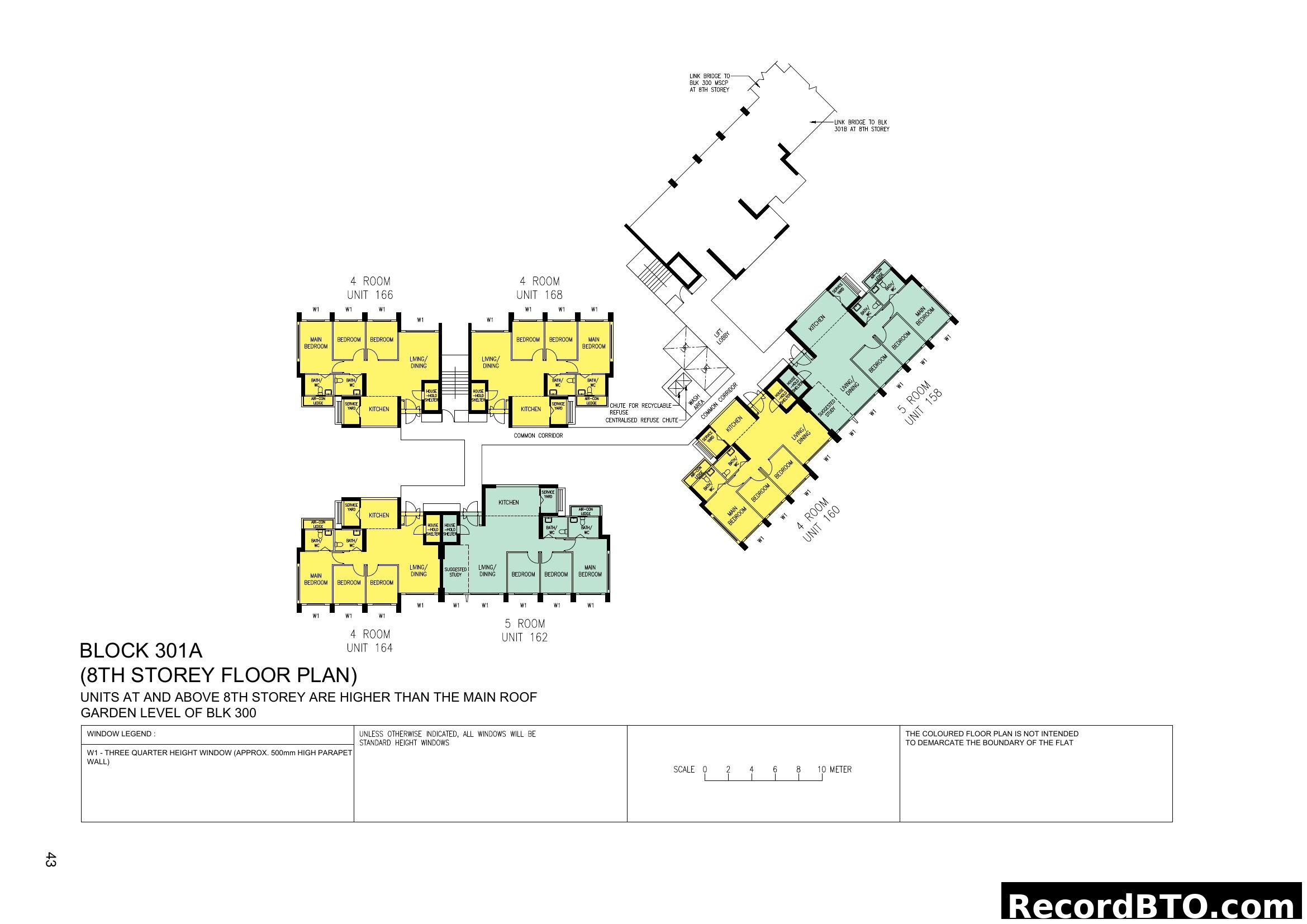 Block 301A 8th Storey Floor Plan