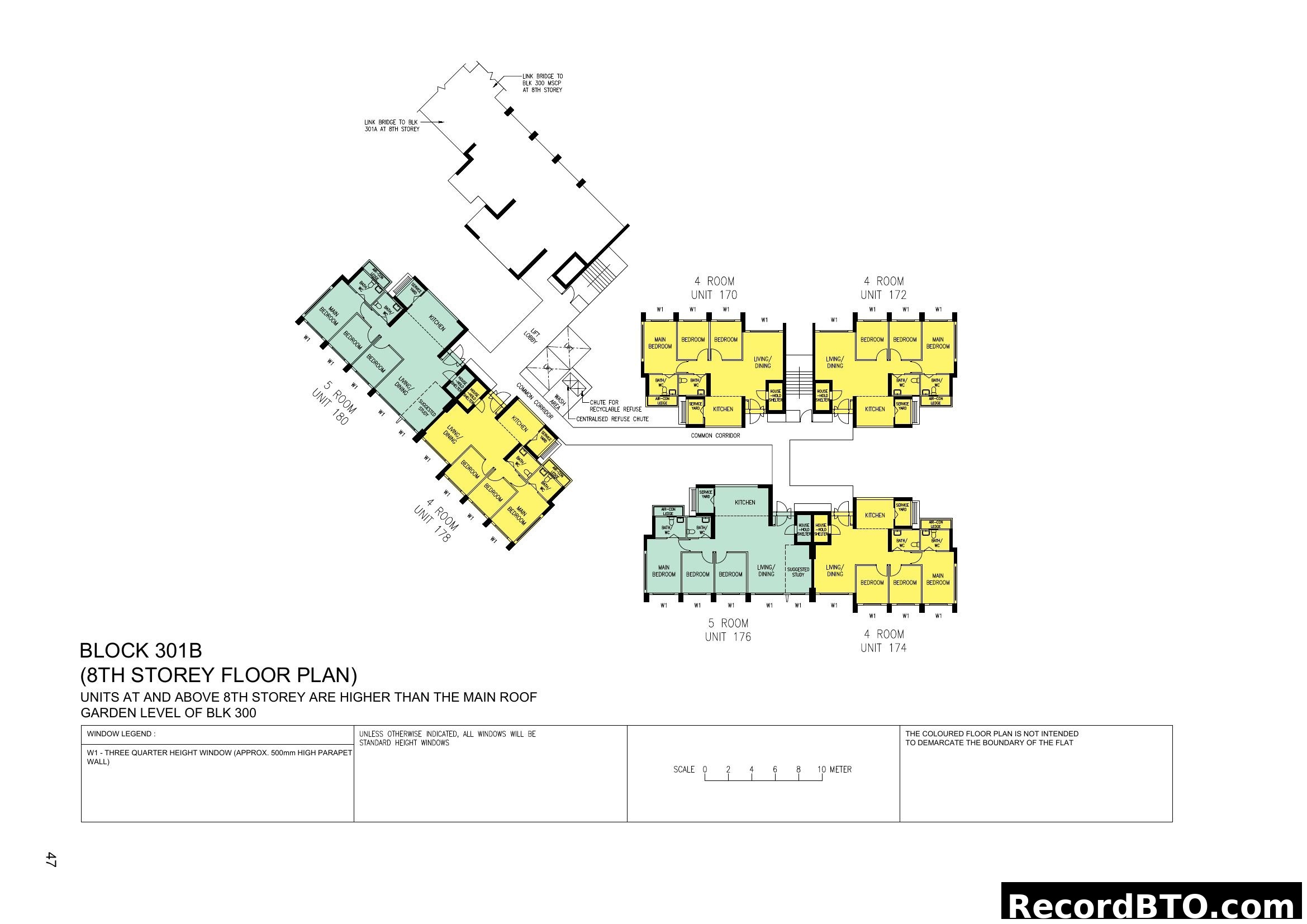 Block 301B (8th Storey Floor Plan)