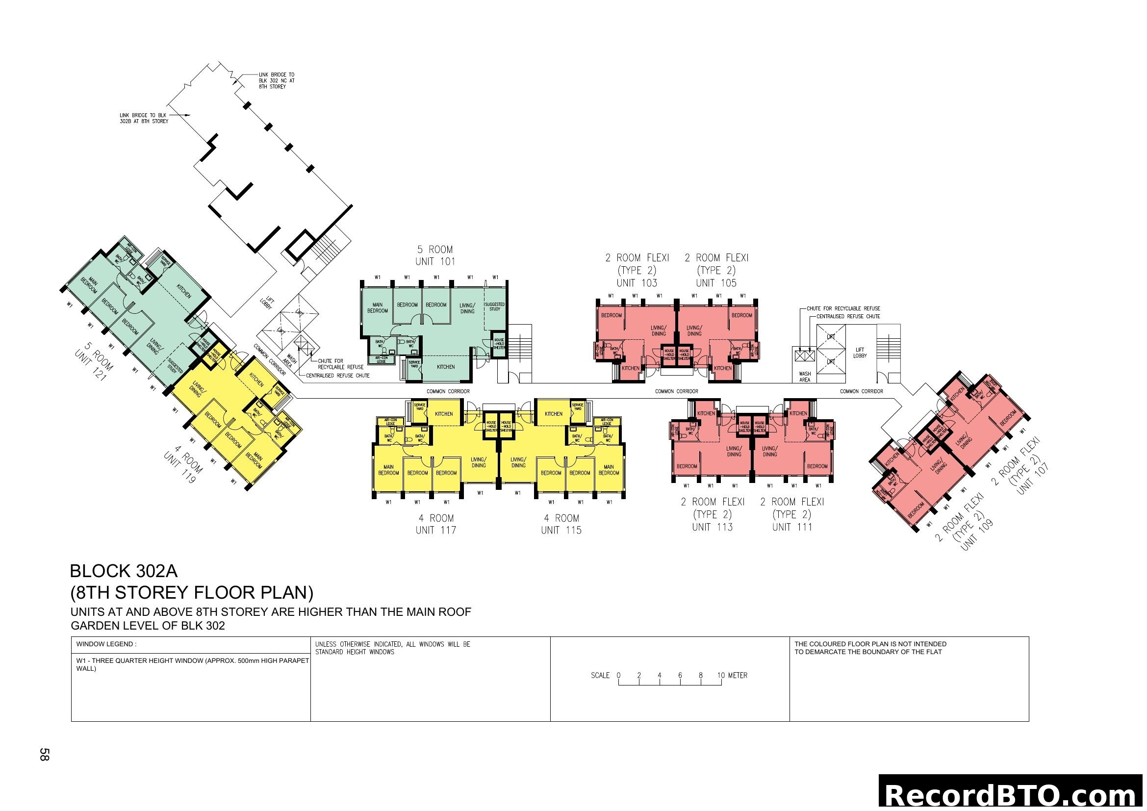 Block 302A 8th Storey Floor Plan