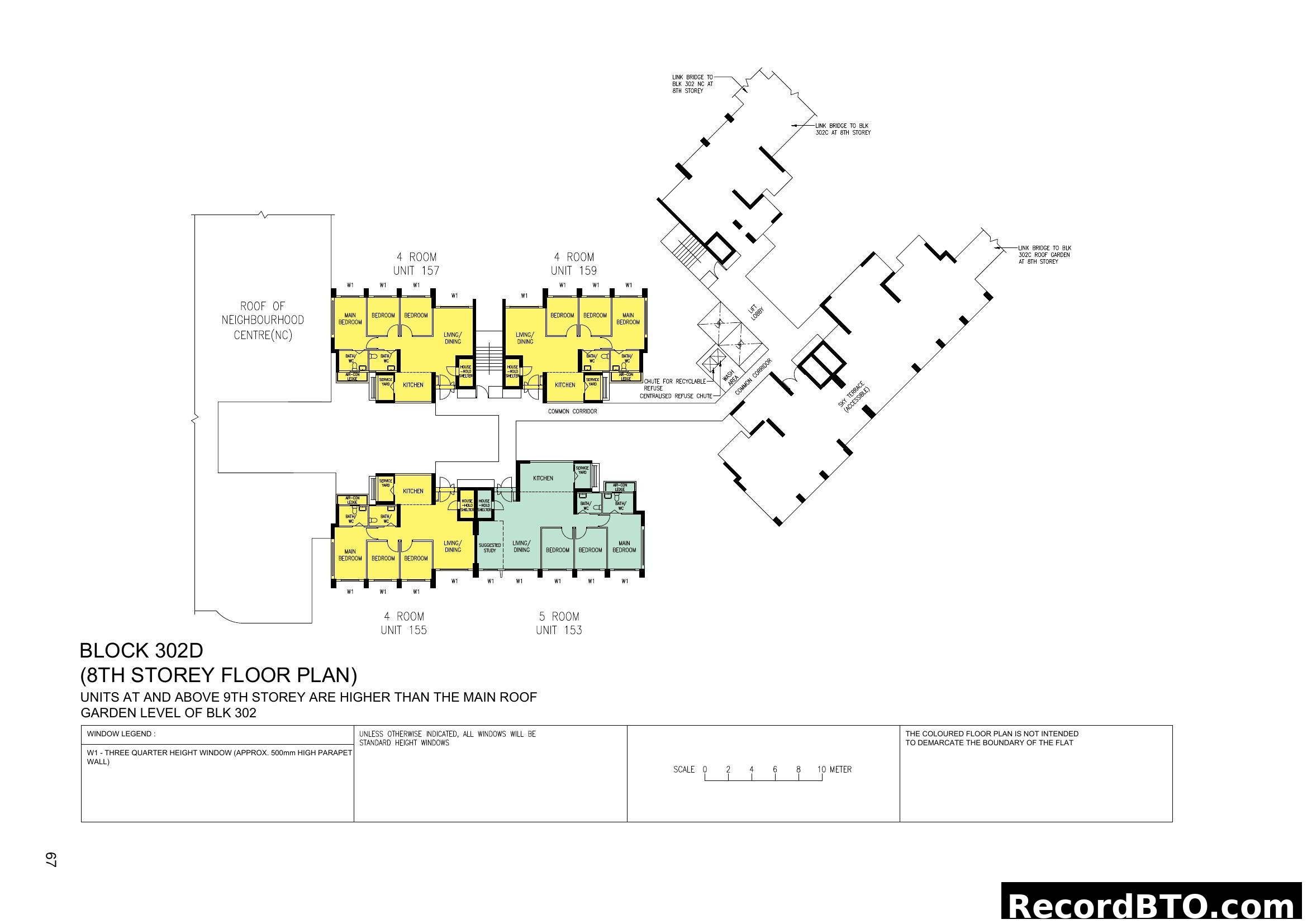 Block 302D 8th Storey Floor Plan
