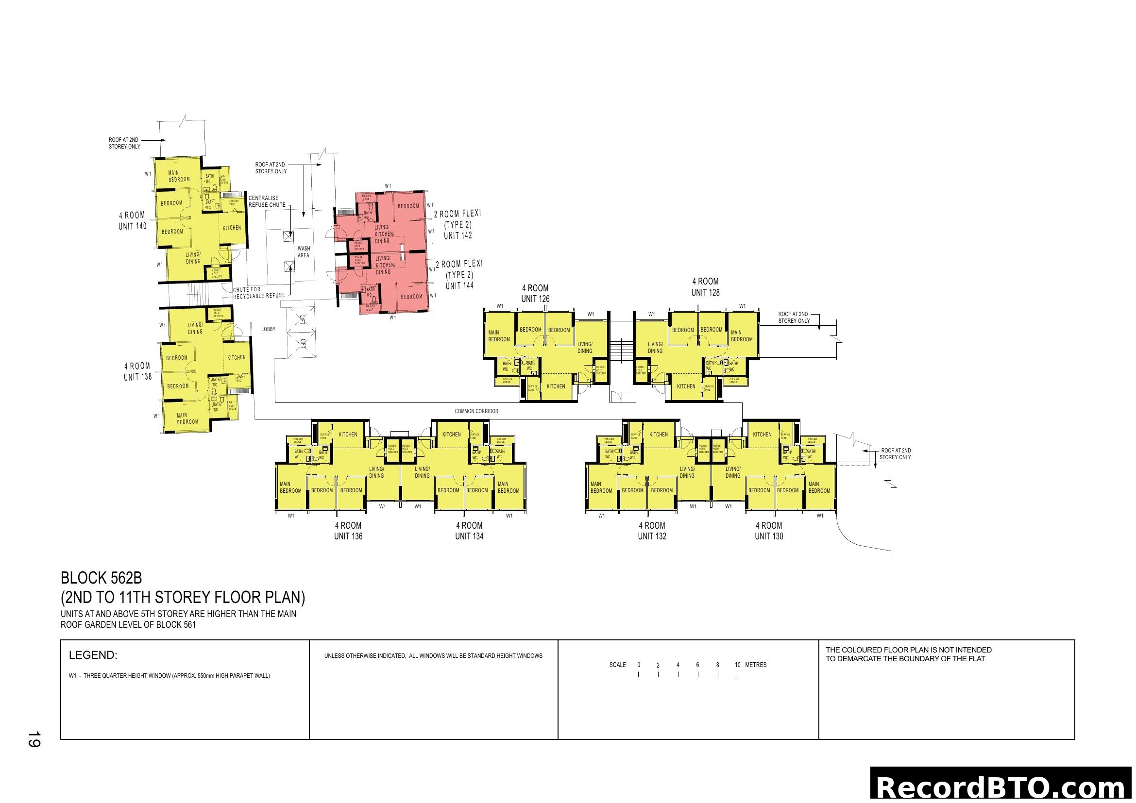 Block 562B (2nd-11th Storey) Floor Plan