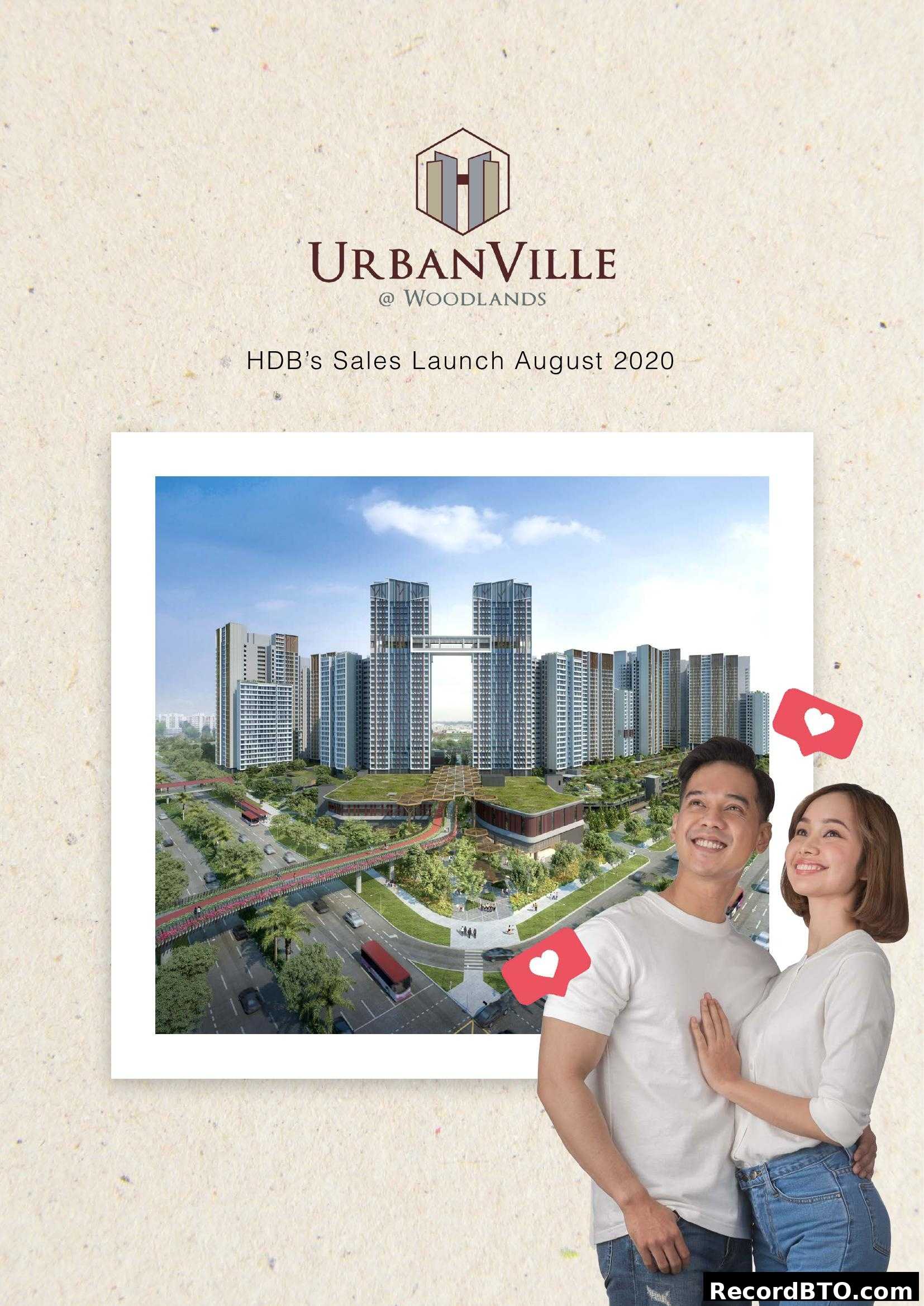 Urbanville @ Woodlands HDB Sales Launch August 2020
