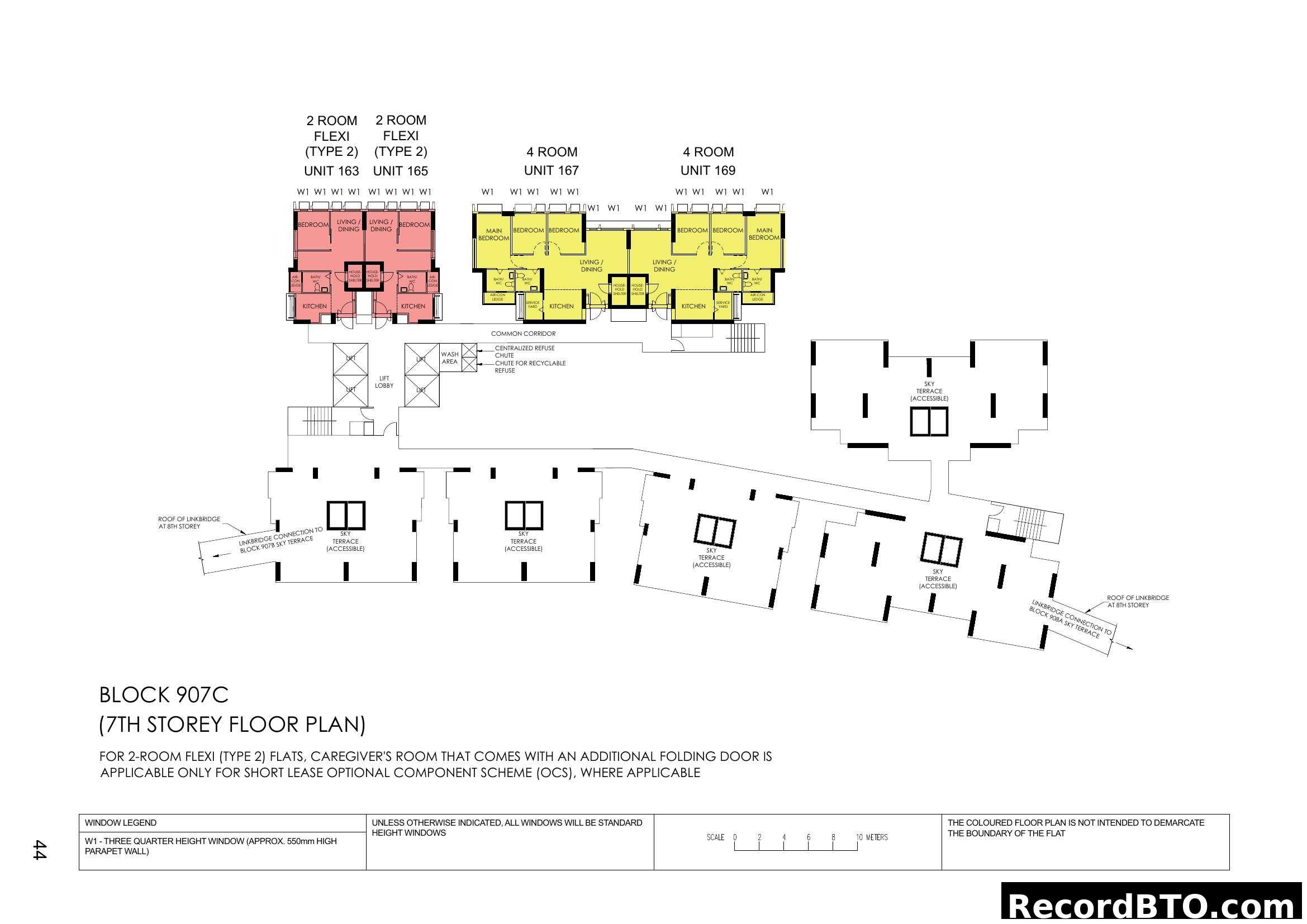 Block 907C - 7th Storey Floor Plan