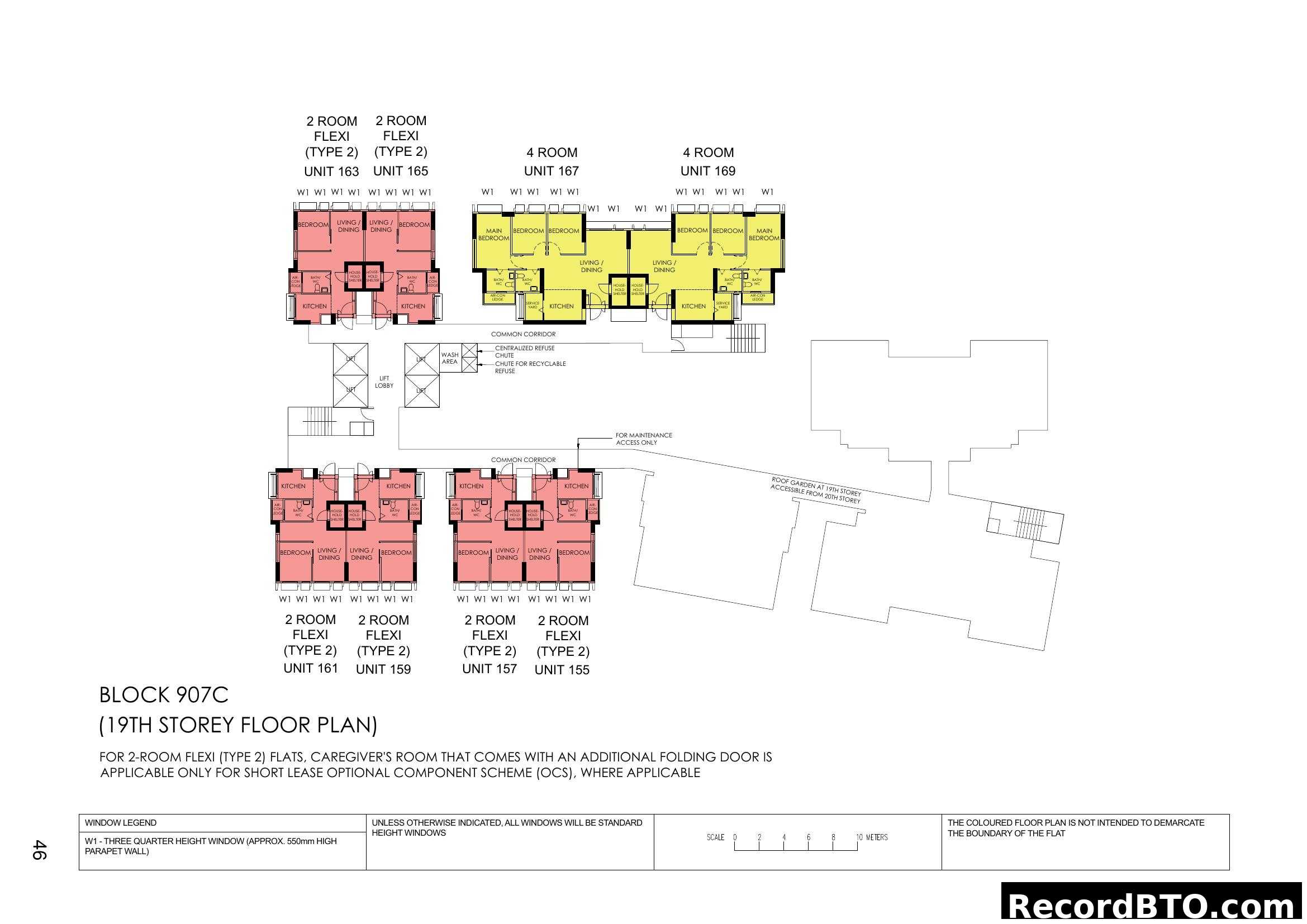 Block 907C (19th Storey Floor Plan)
