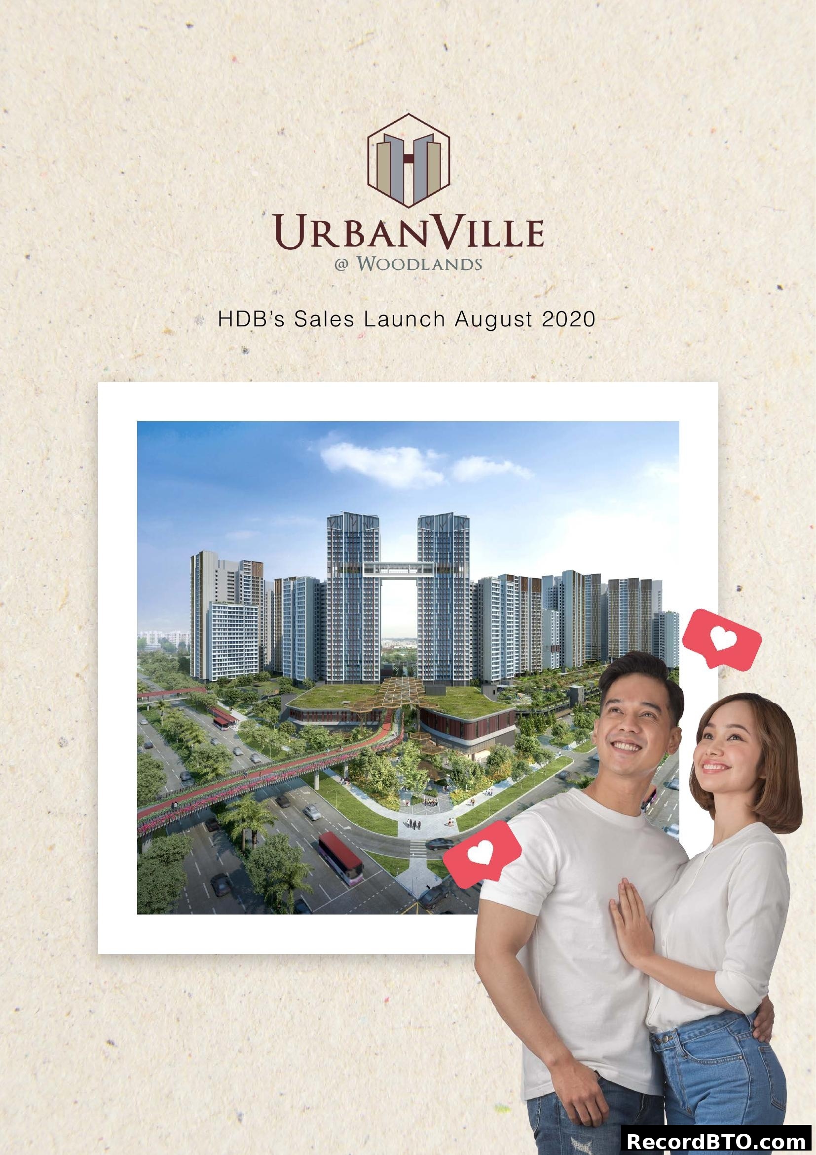 Urbanville @ Woodlands HDB Sales Launch August 2020