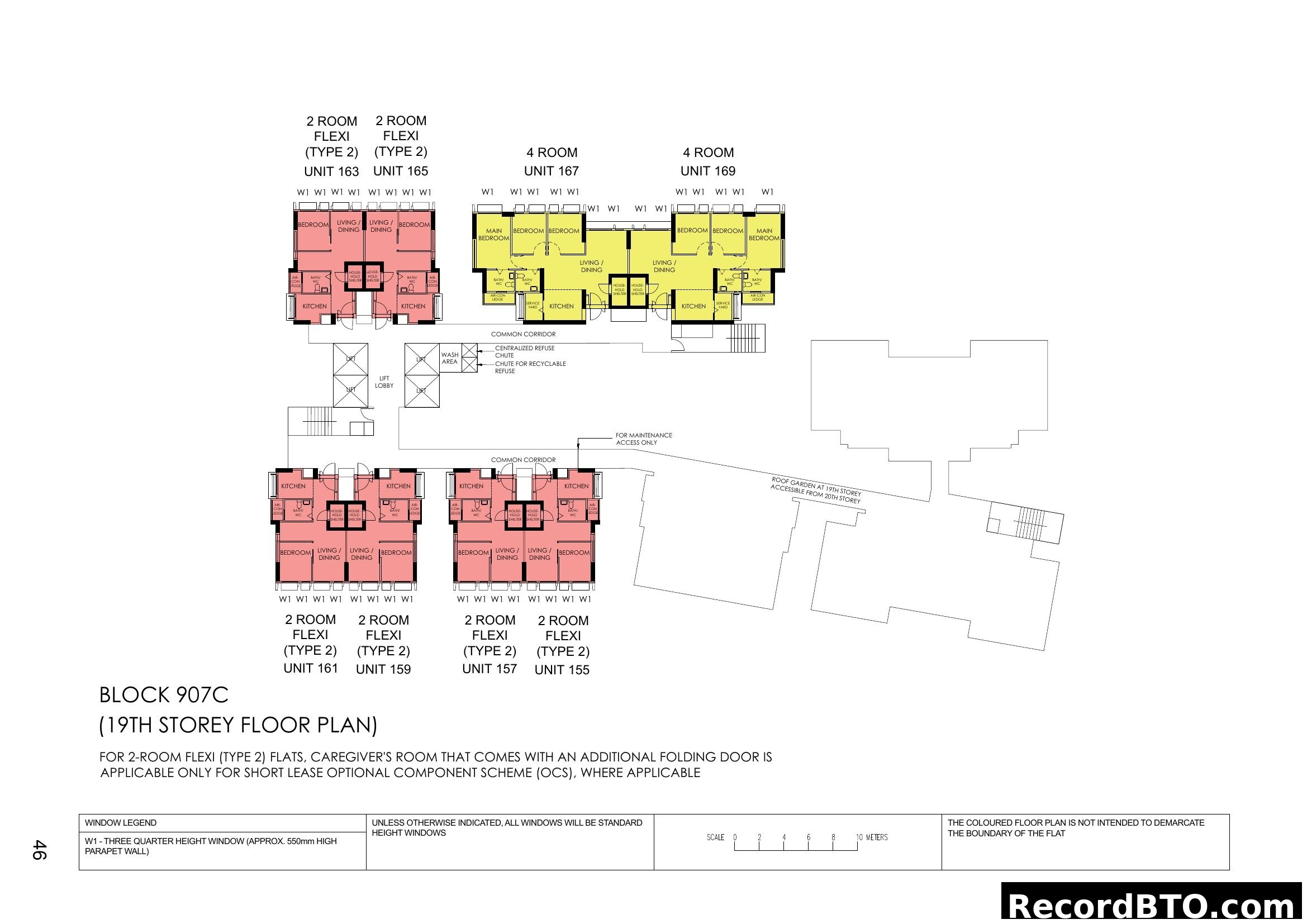Block 907C (19th Storey Floor Plan)