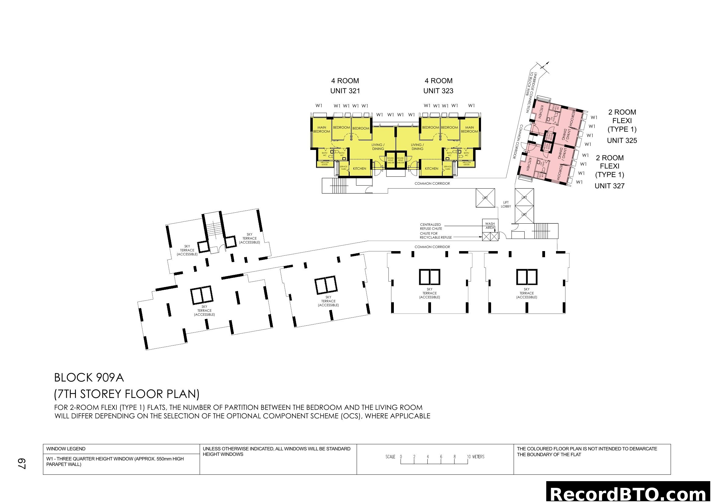 Block 909A 7th Storey Floor Plan