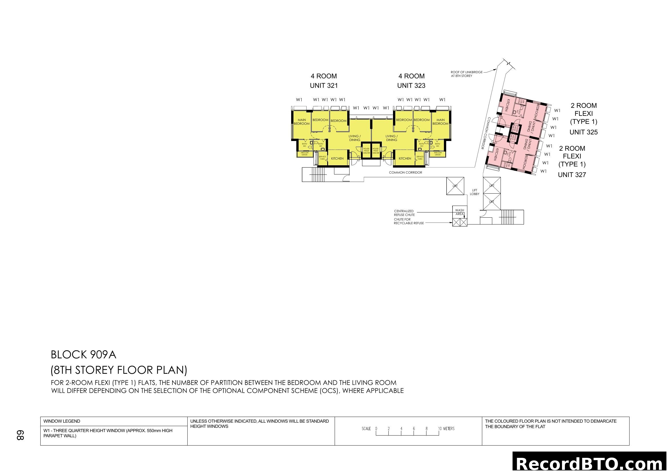 Block 909A 8th Storey Floor Plan
