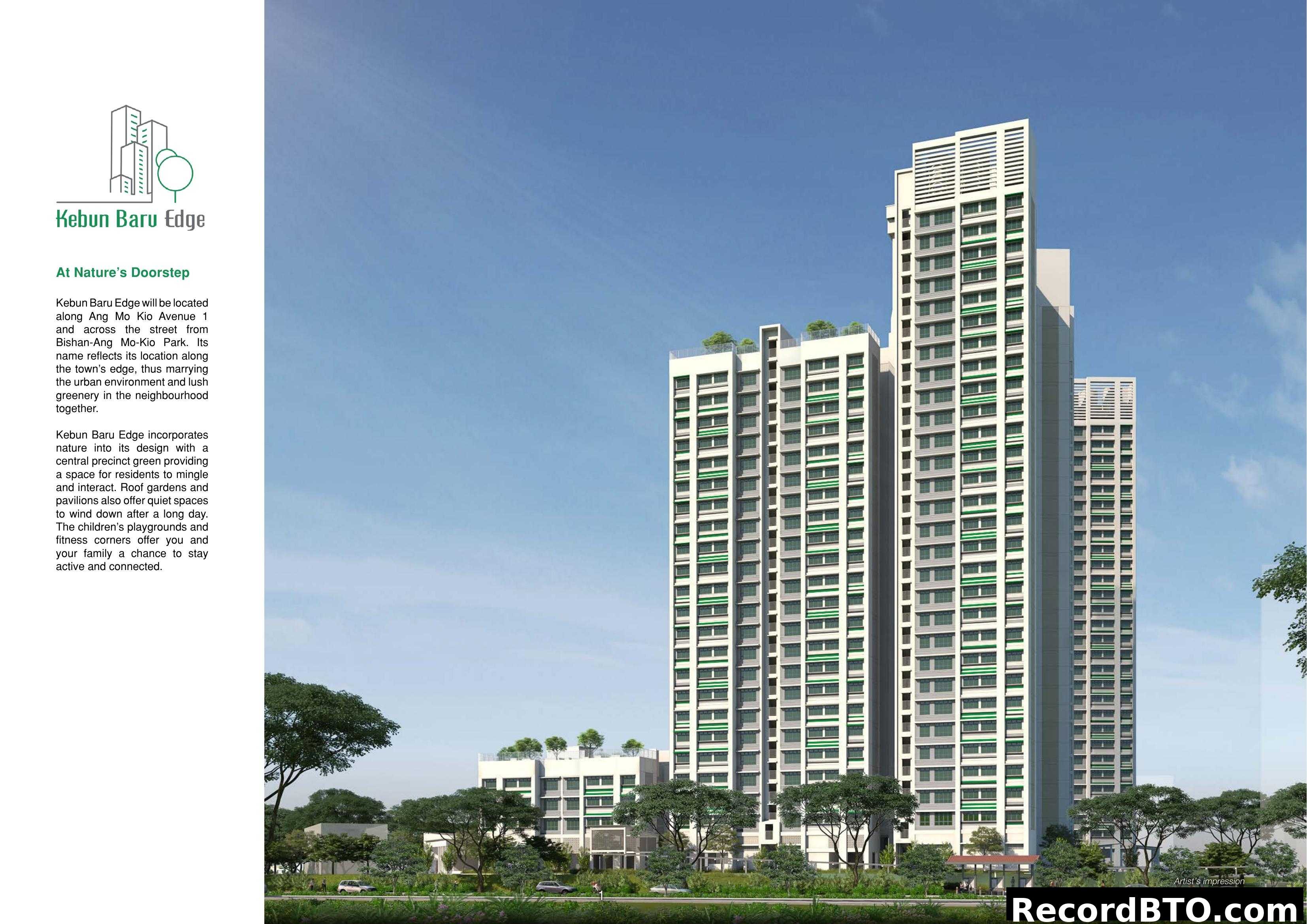 Kebun Baru Edge - Artist's Impression