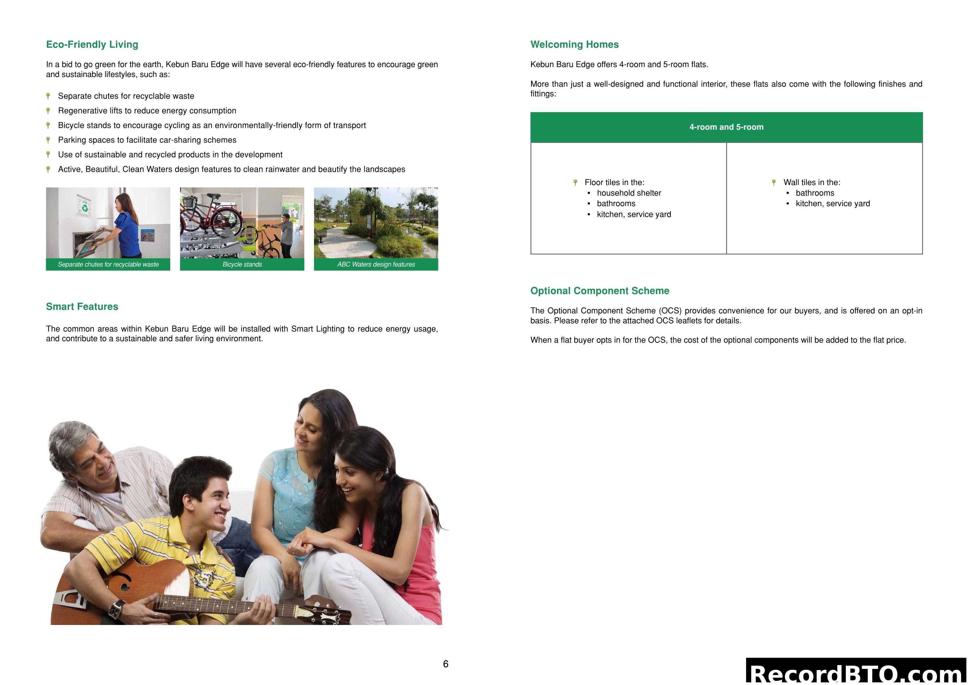 Kebun Baru Edge Features and Home Specifications