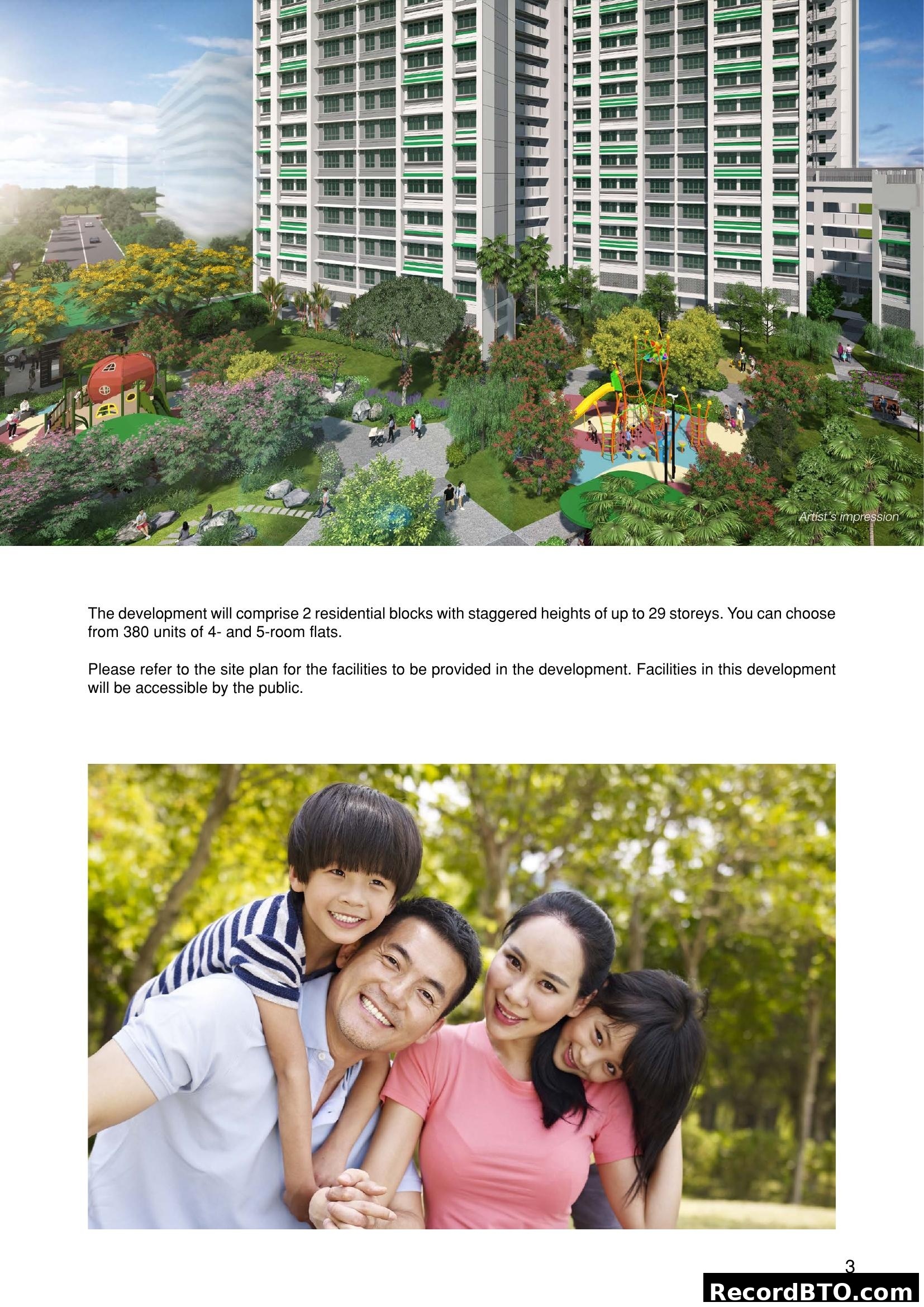 Artist's Impression & Development Details for Residential Project