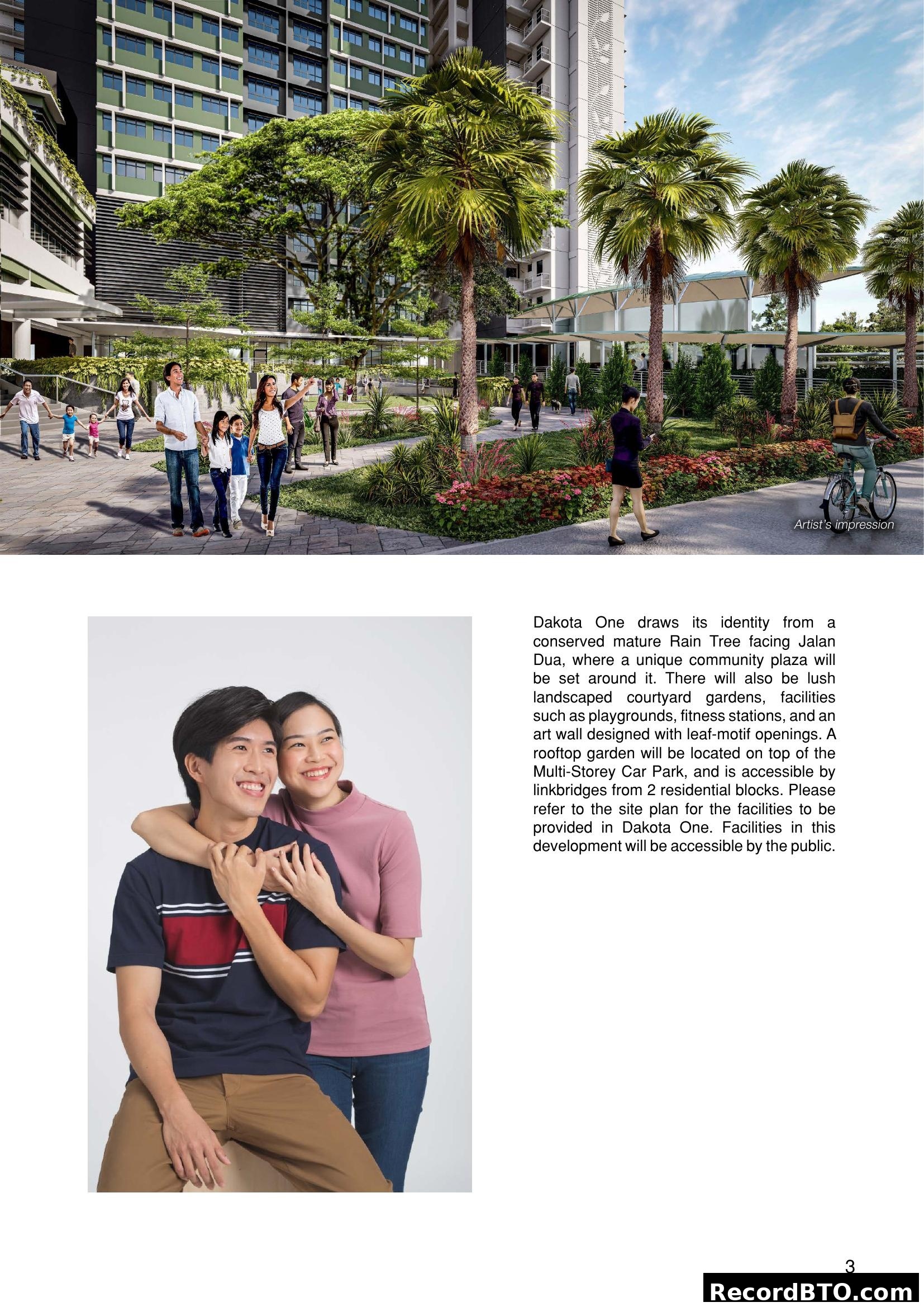 Dakota One Artist's Impression of Community Facilities