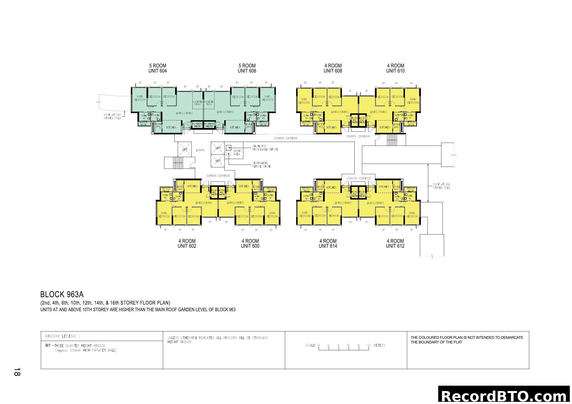 Block 963A Multi-Unit Floor Plan