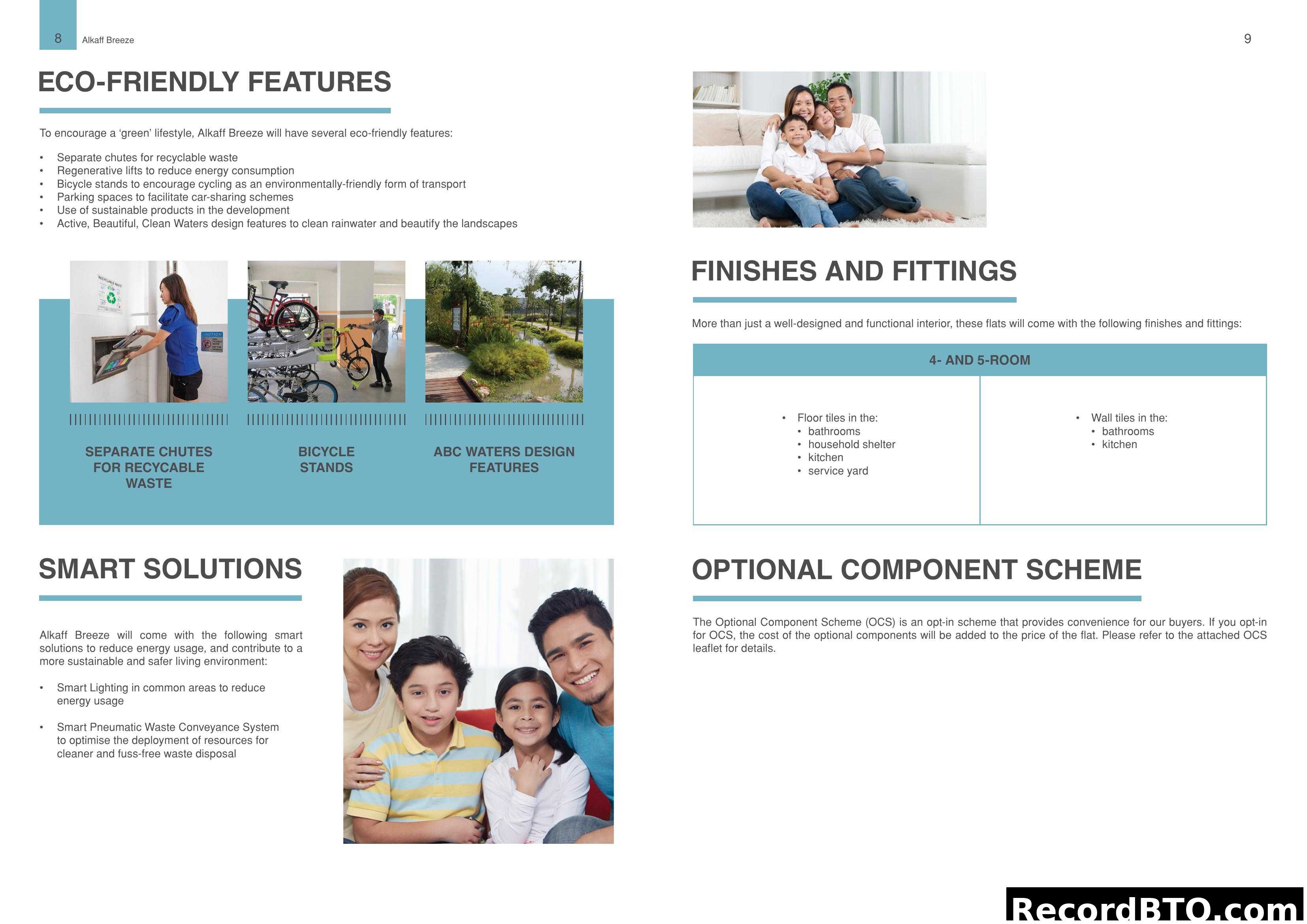 Alkaff Breeze: Eco-Friendly Features, Finishes & Smart Solutions