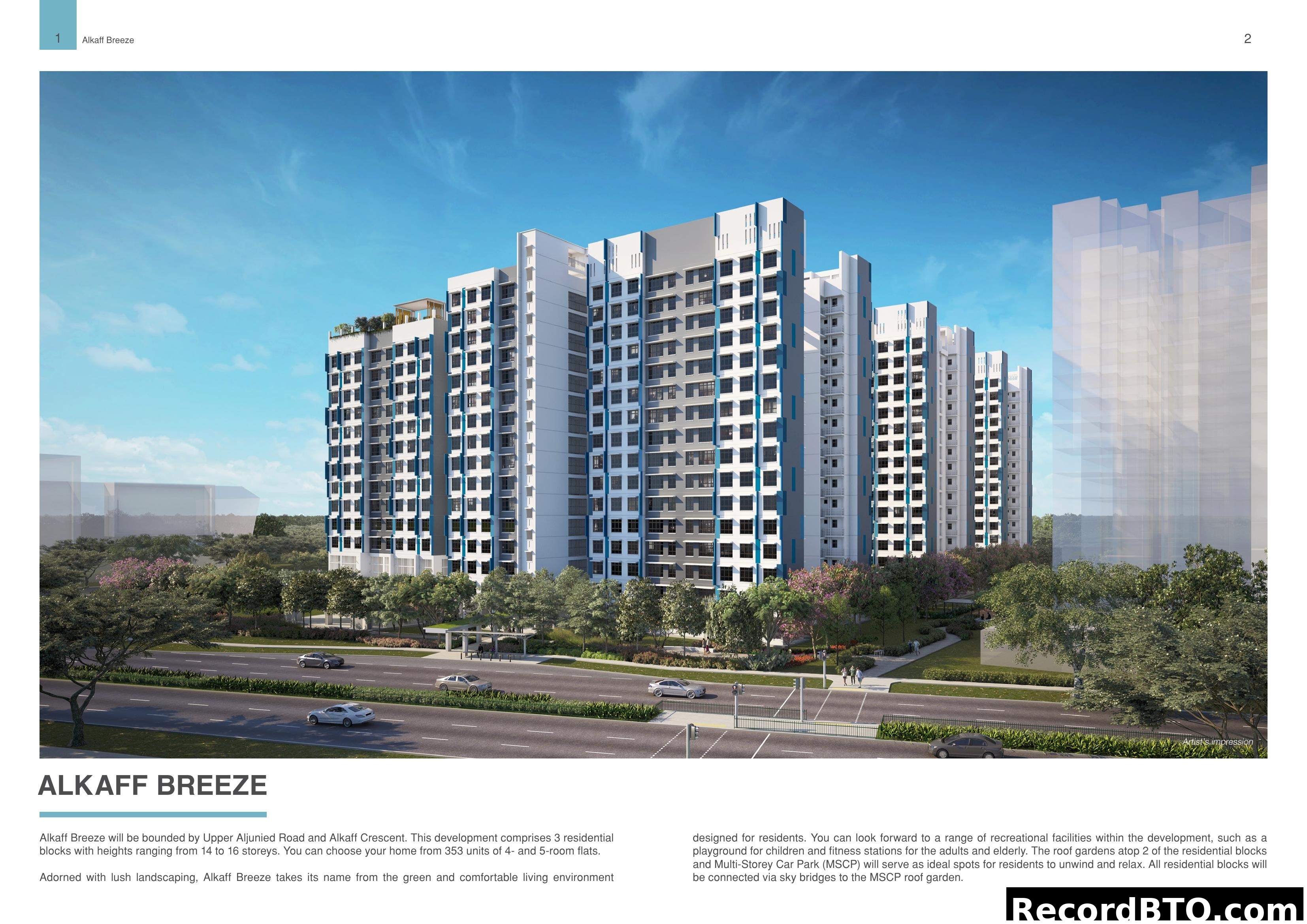 Alkaff Breeze - Artist's Impression and Details