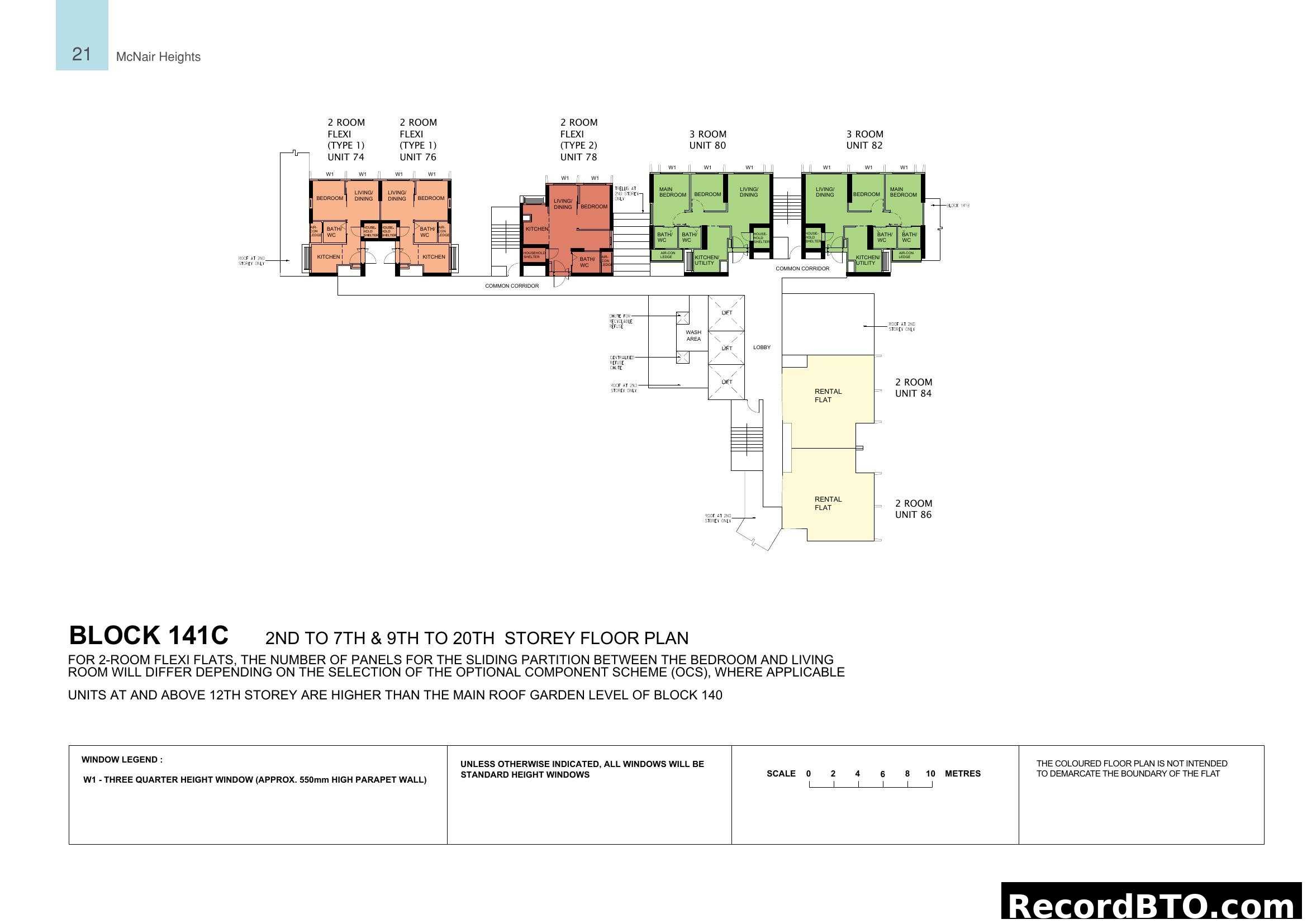 McNair Heights Block 141C Floor Plan