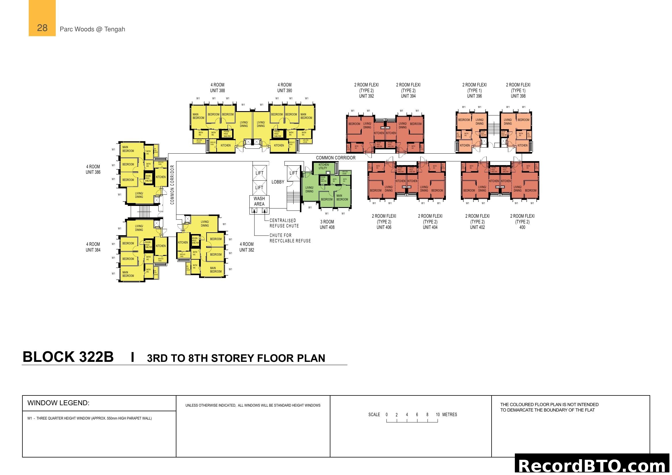 Block 322B Floor Plan @ Parc Woods Tengah