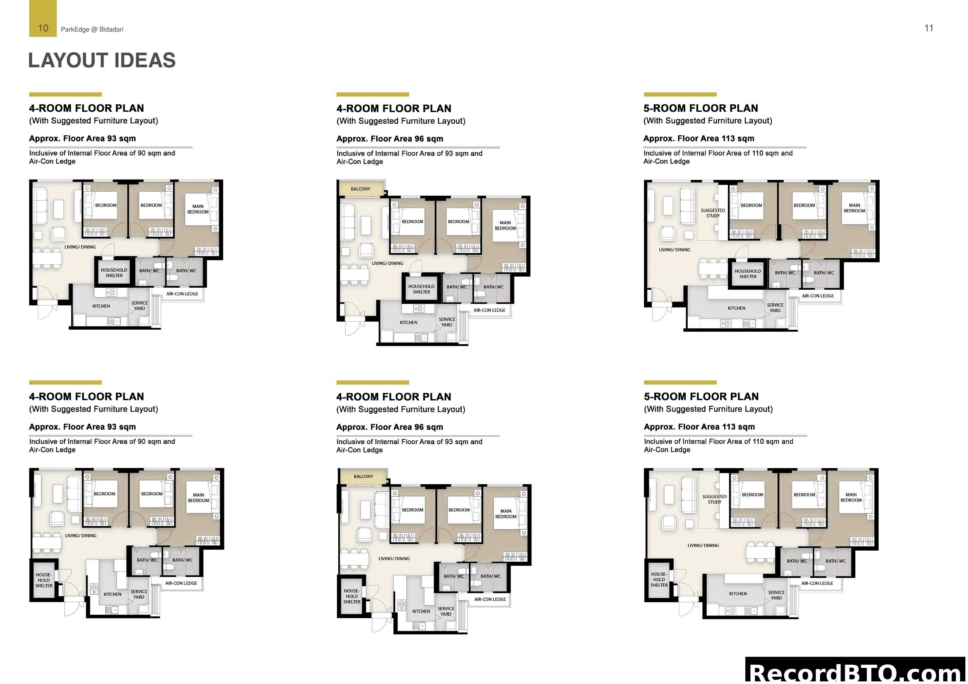 ParkEdge @ Bidadari Layout Ideas