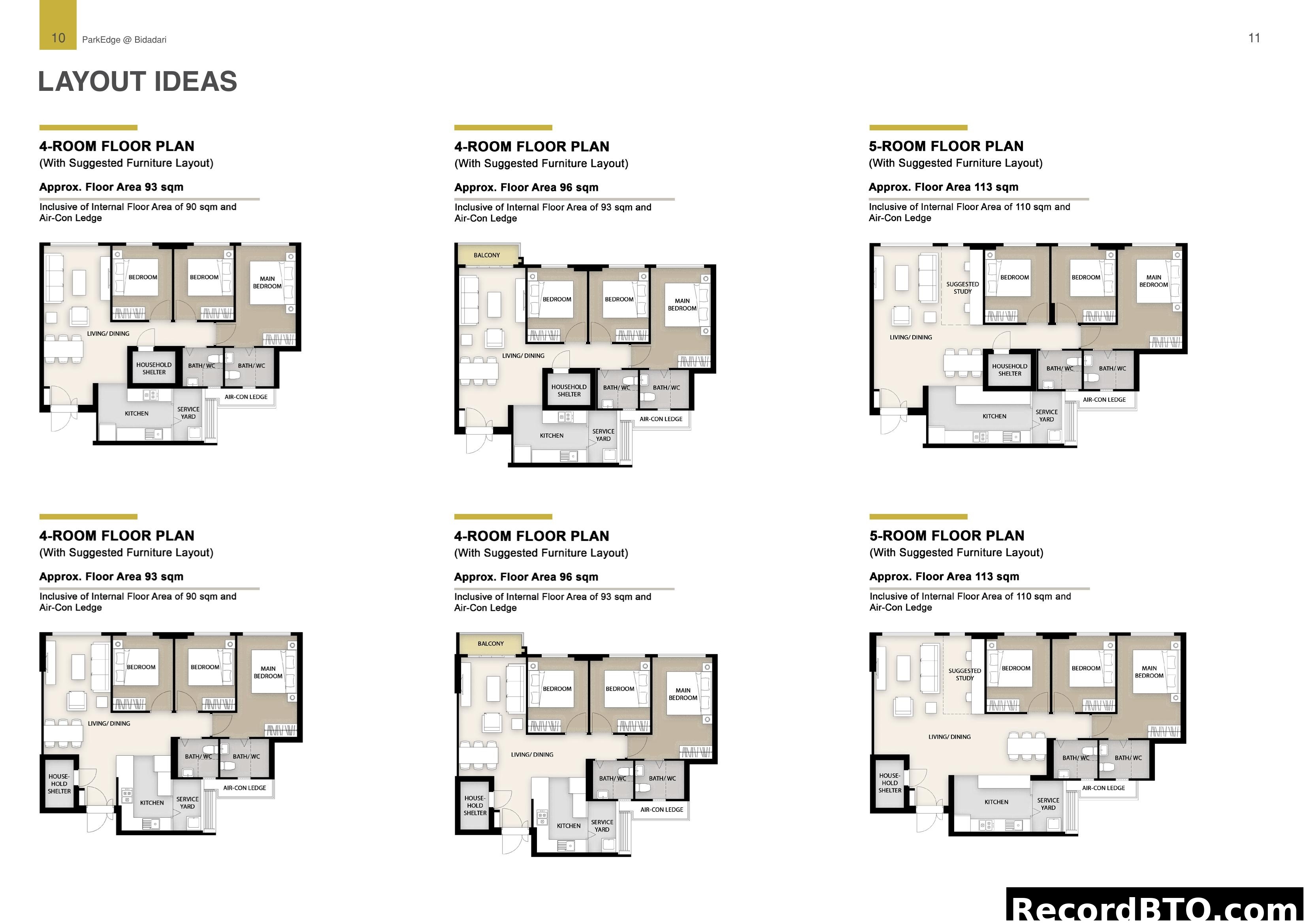 ParkEdge @ Bidadari Layout Ideas