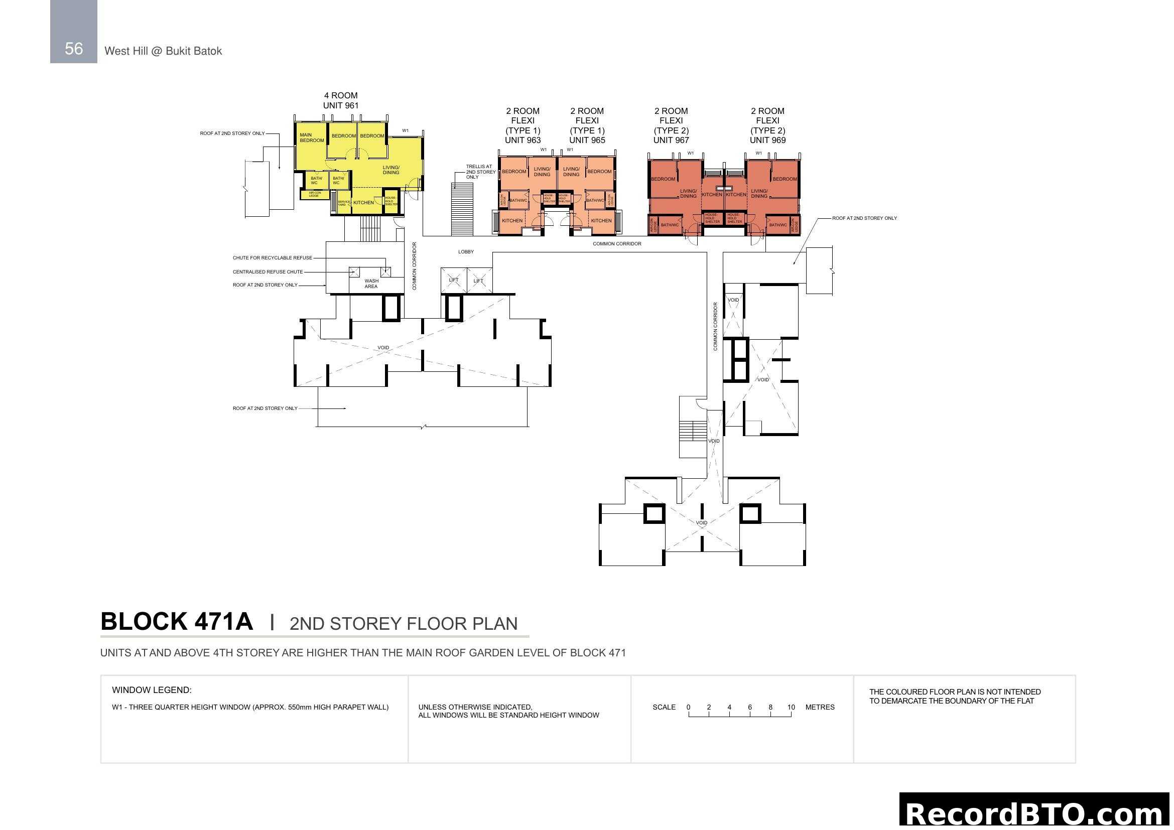 Block 471A 2nd Storey Floor Plan