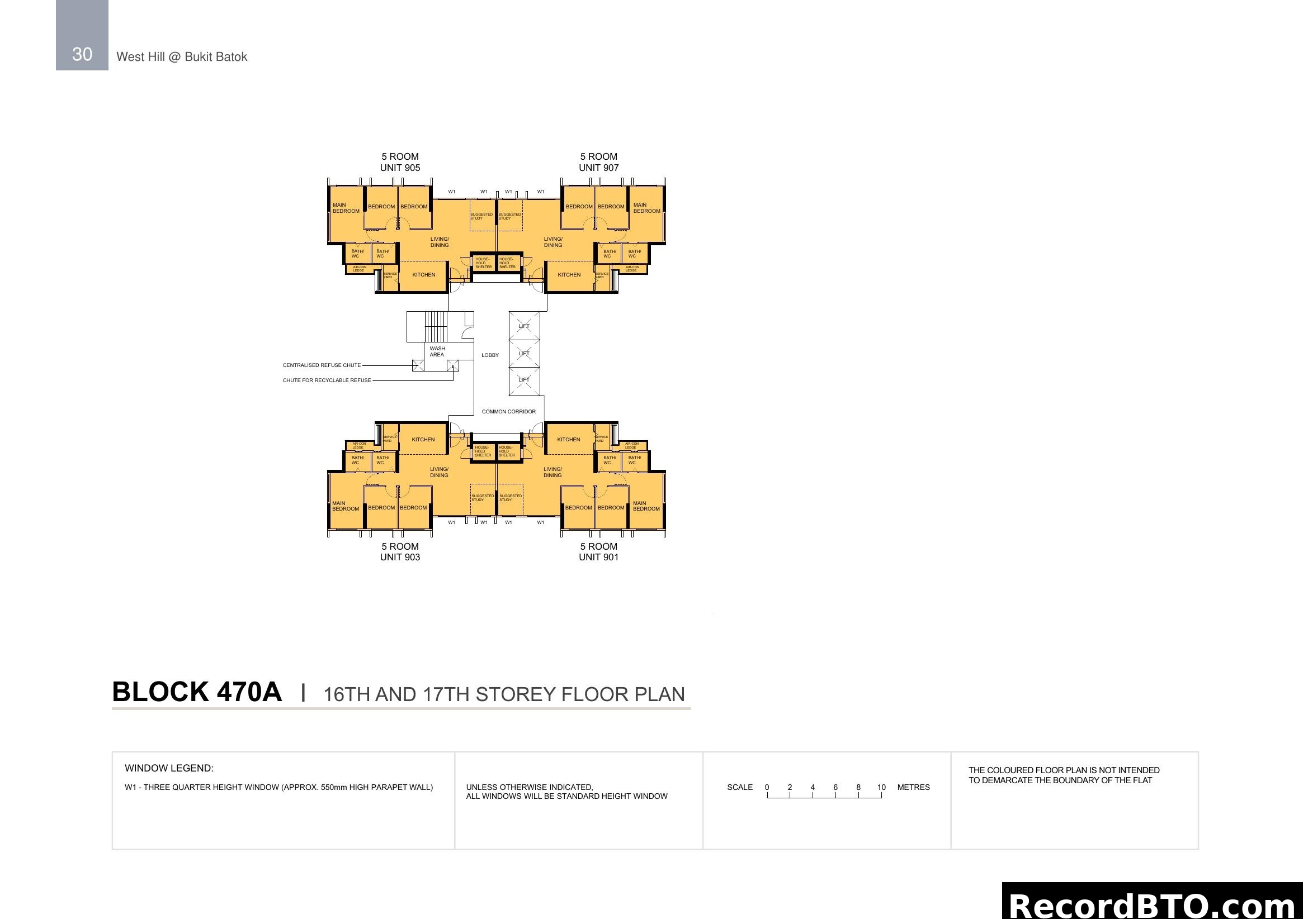 West Hill @ Bukit Batok Block 470A (16th-17th Storey)