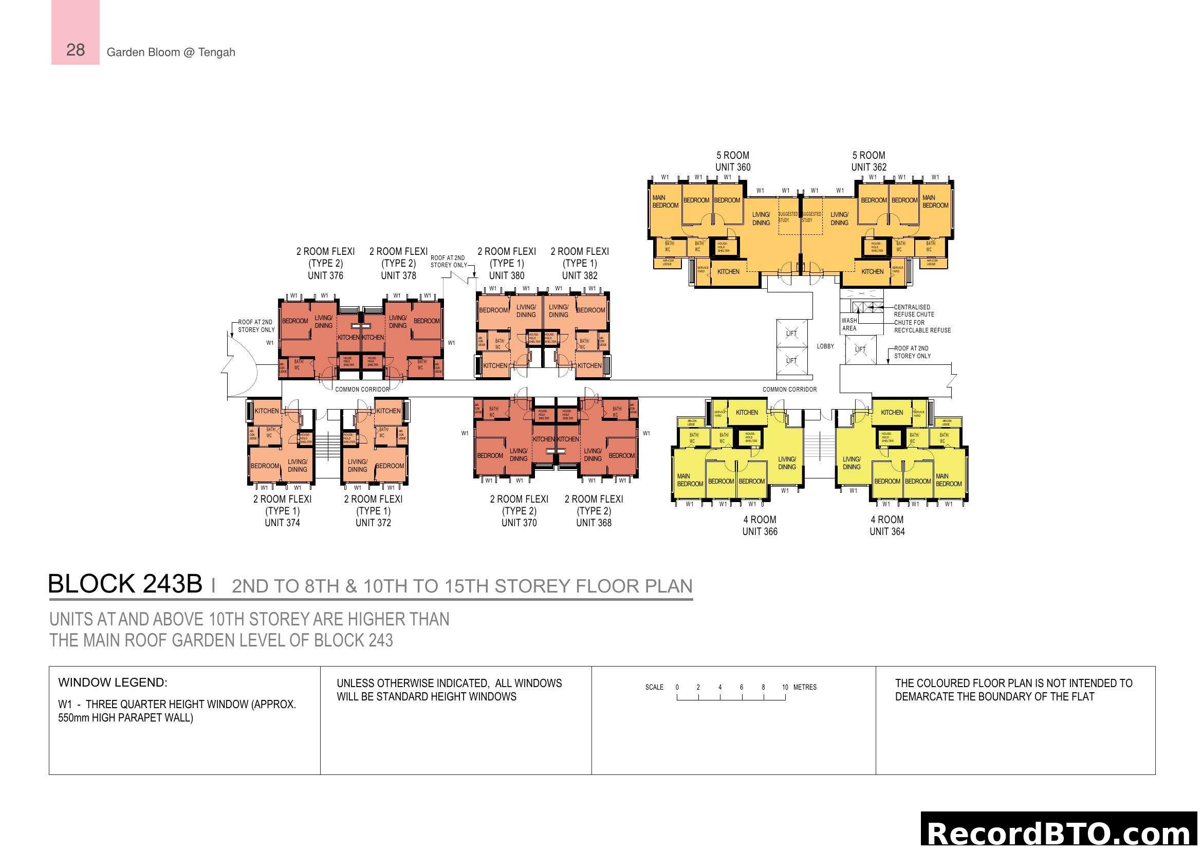 Garden Bloom @ Tengah Block 243B Floor Plan