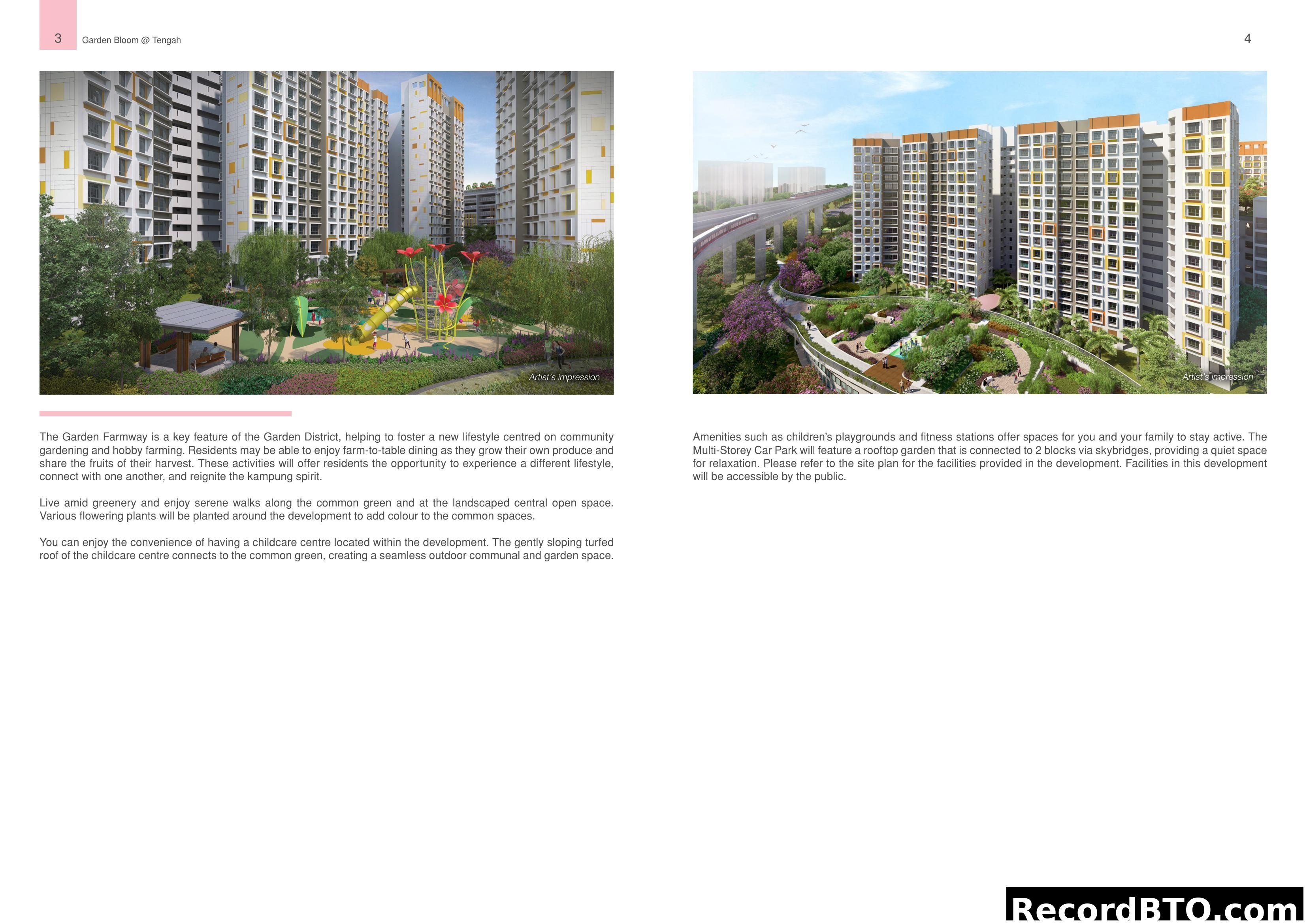 Garden Bloom @ Tengah: Green Spaces & Community Amenities